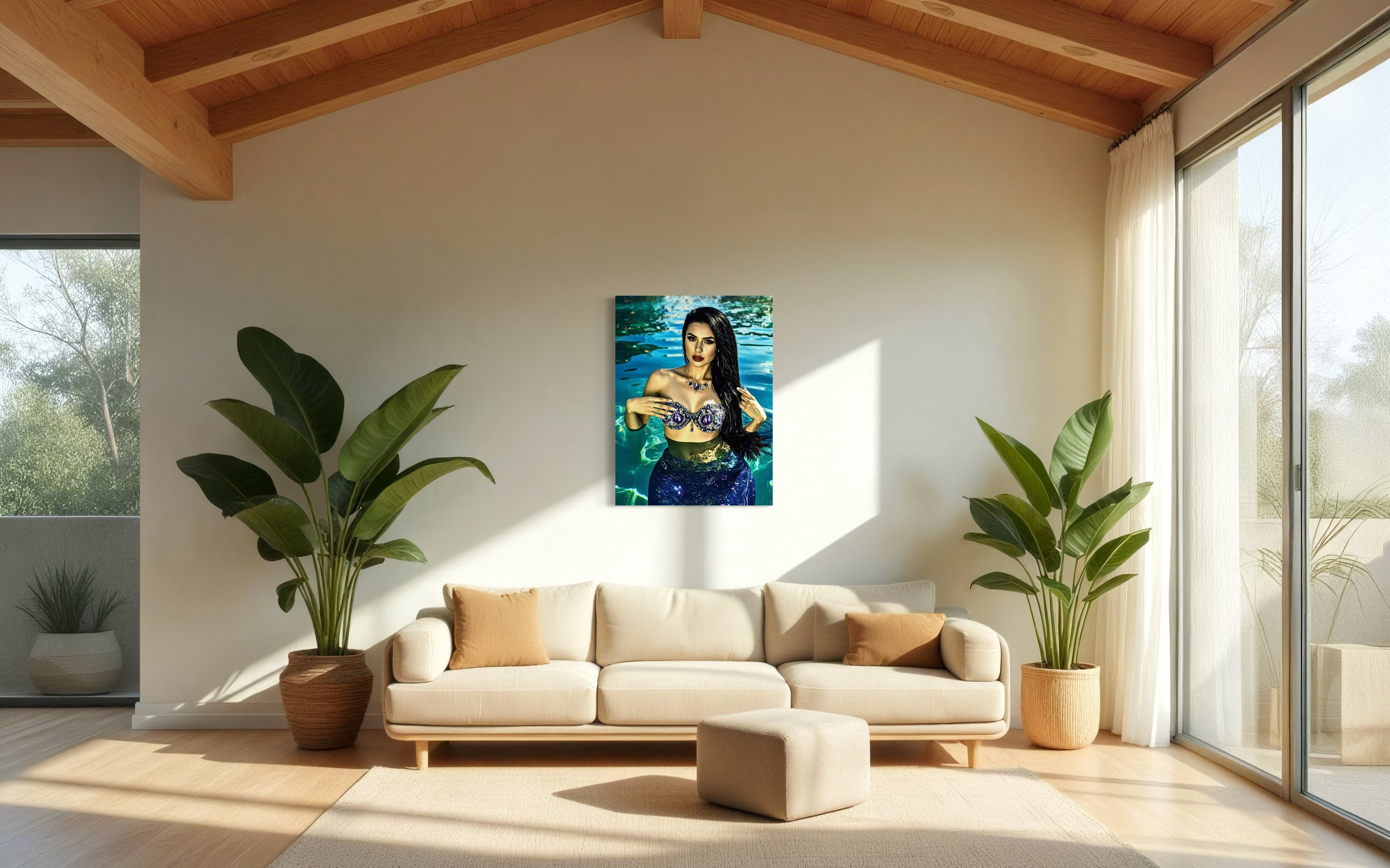 Delphine Siren of the Baltic Sea Museum Print