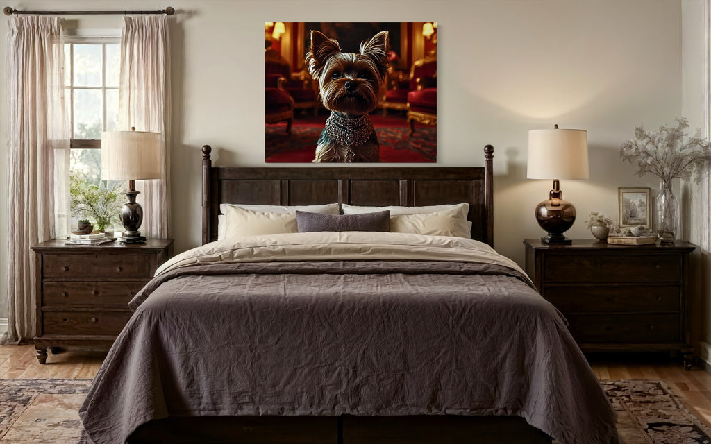 Victorian Royal Yorkie Portrait