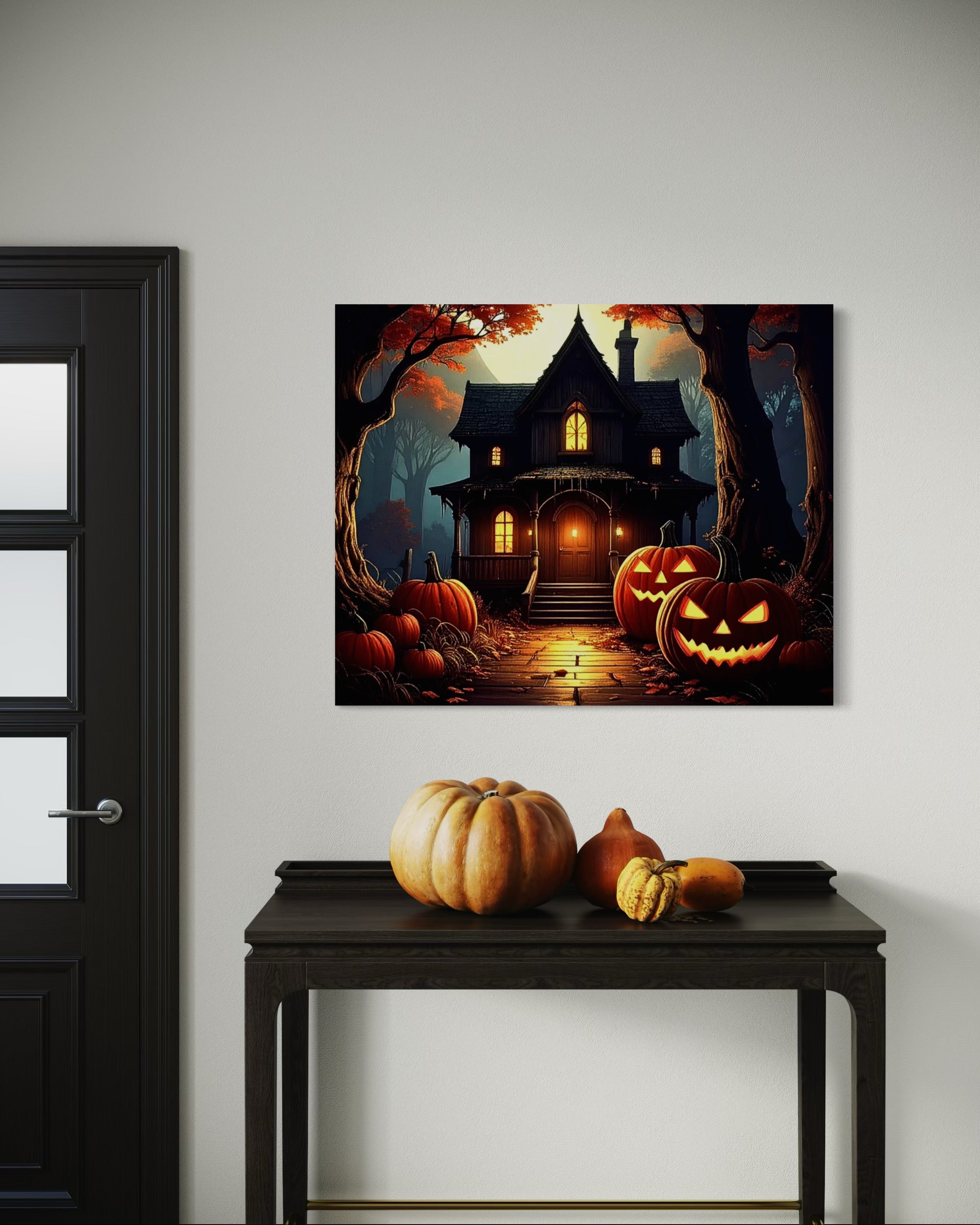 Halloween House Porch