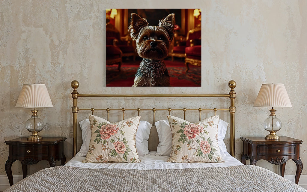 Victorian Royal Yorkie Portrait