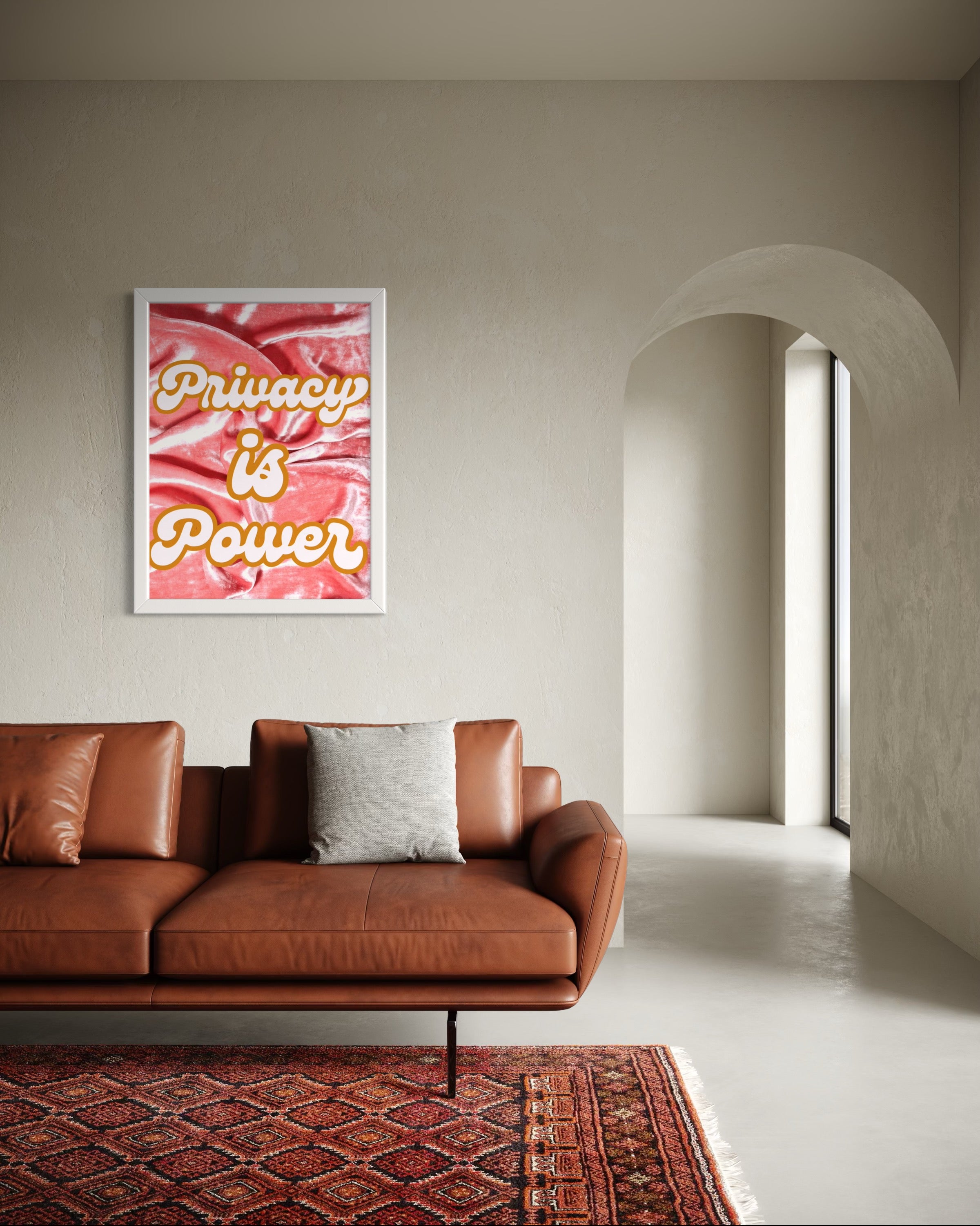 Privacy is power Poster