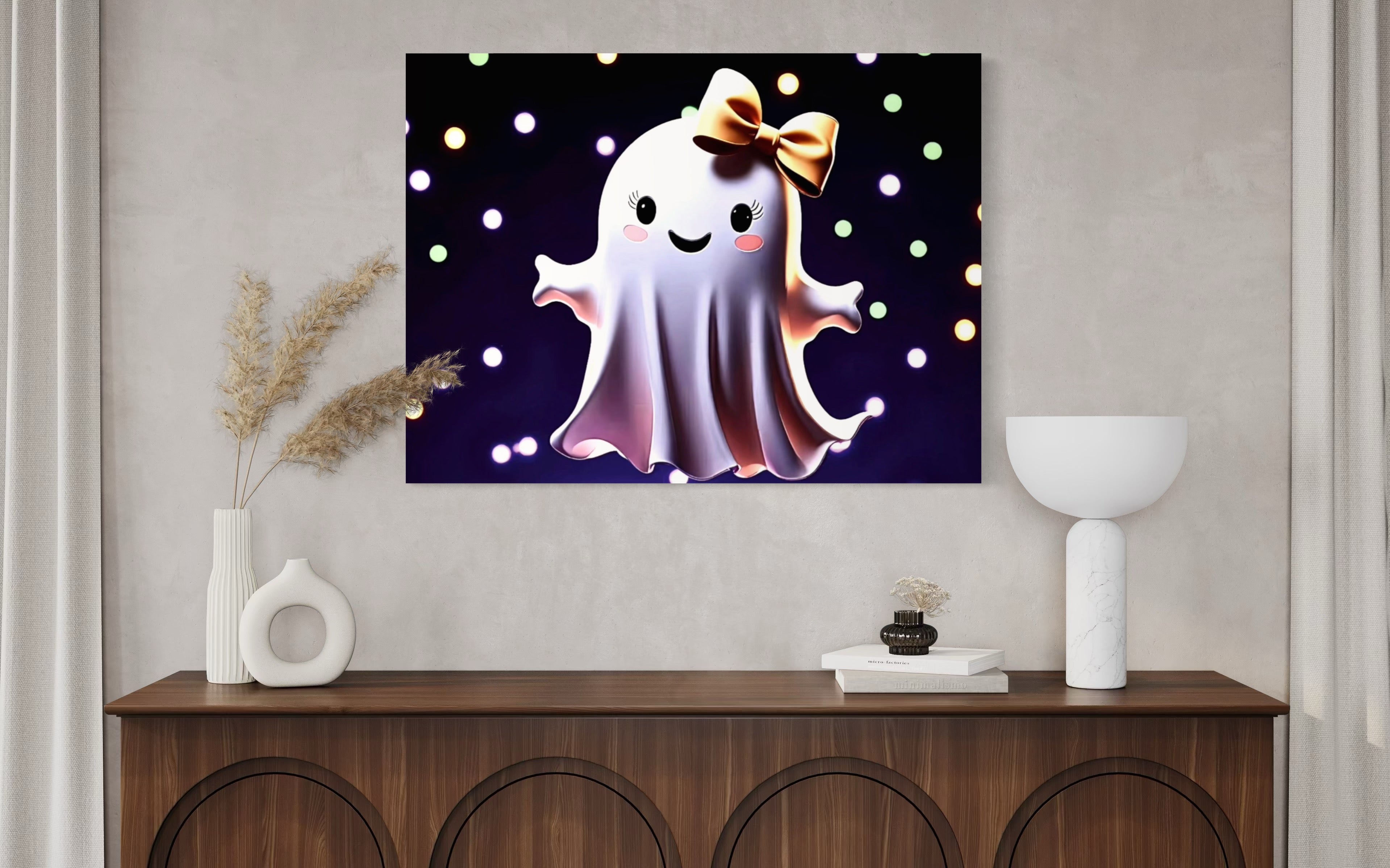 Ghost Girl with Big Bow