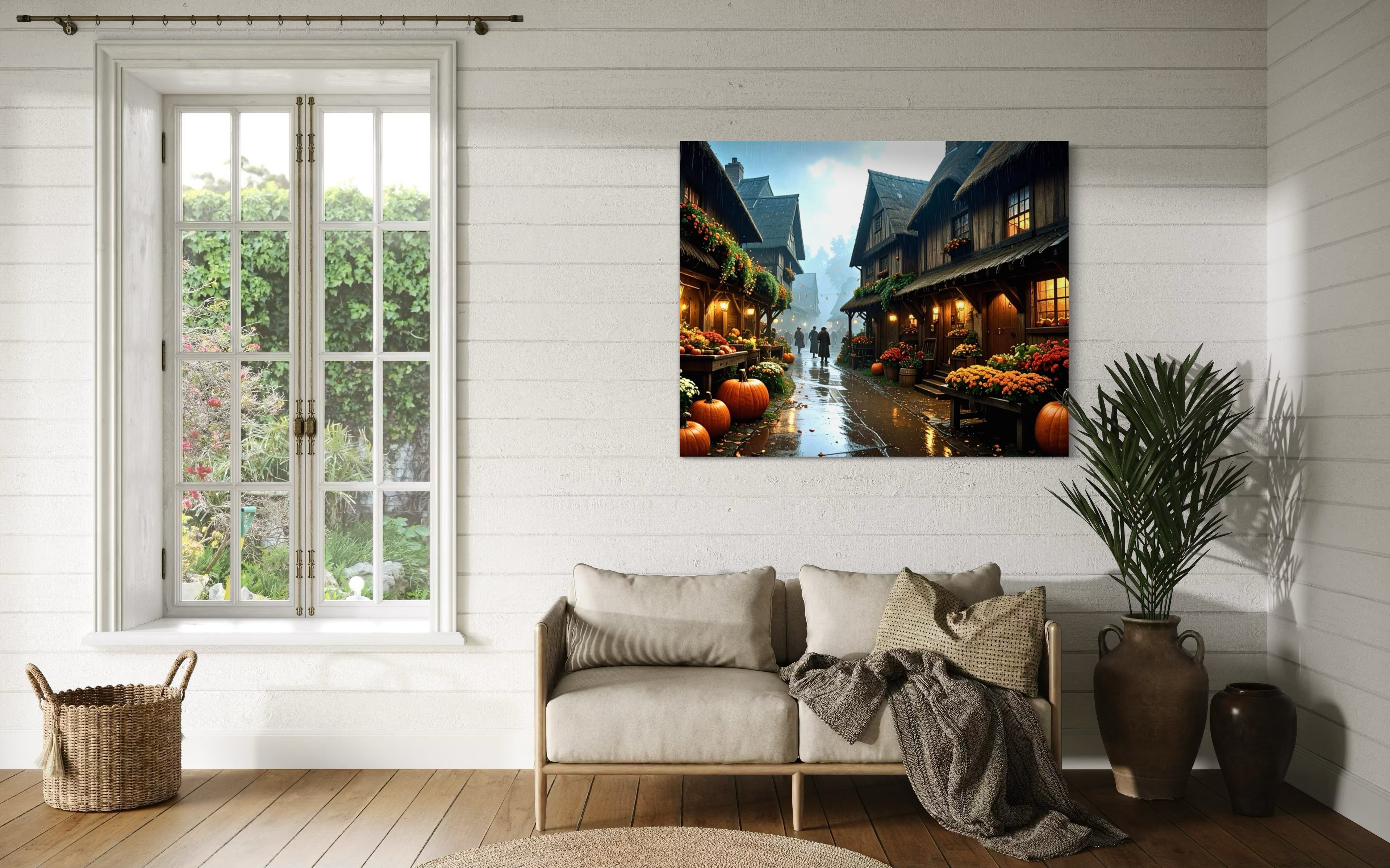 Vintage Fall Village