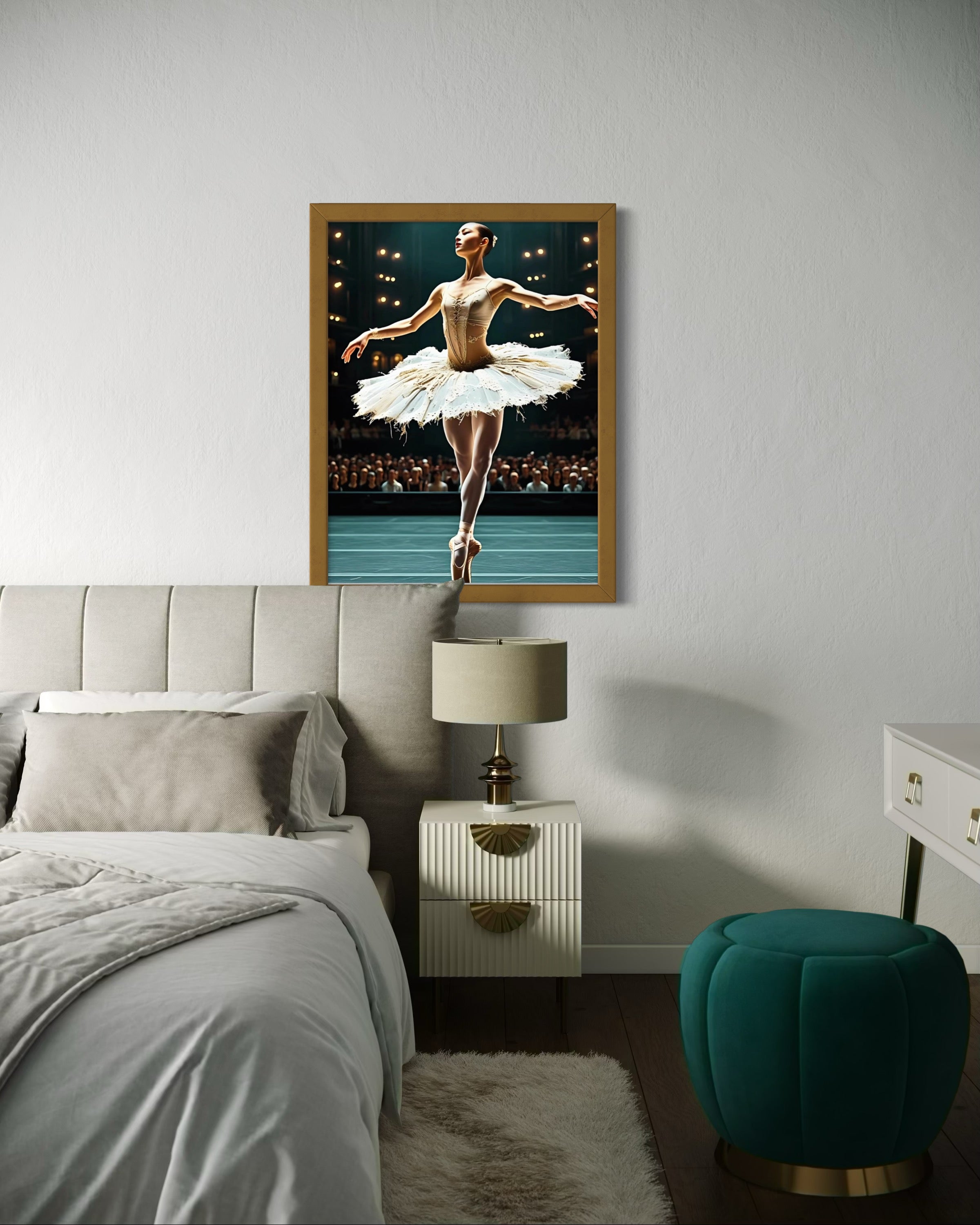 Ballerina Museum Print