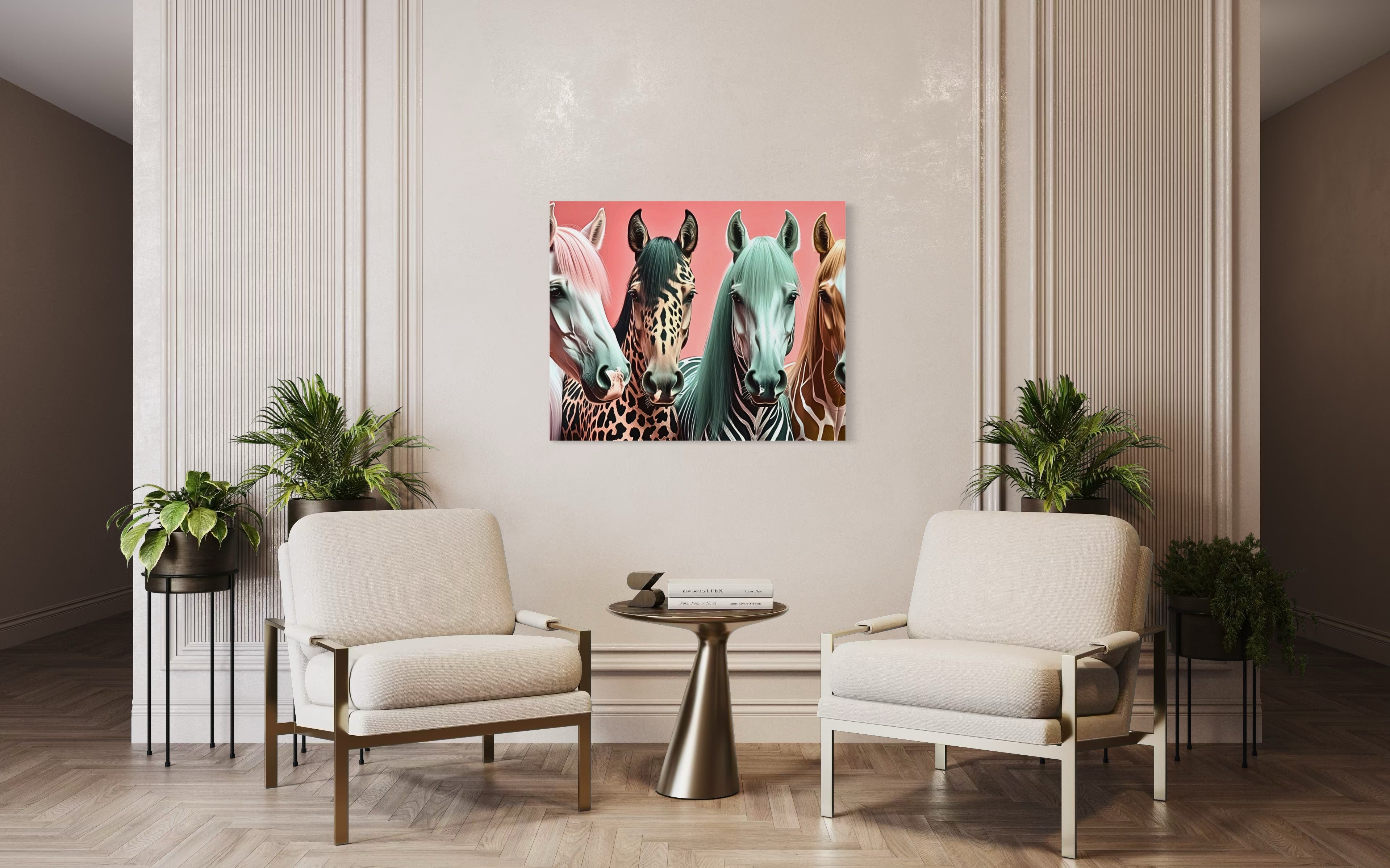 Impossible Horses Museum Print