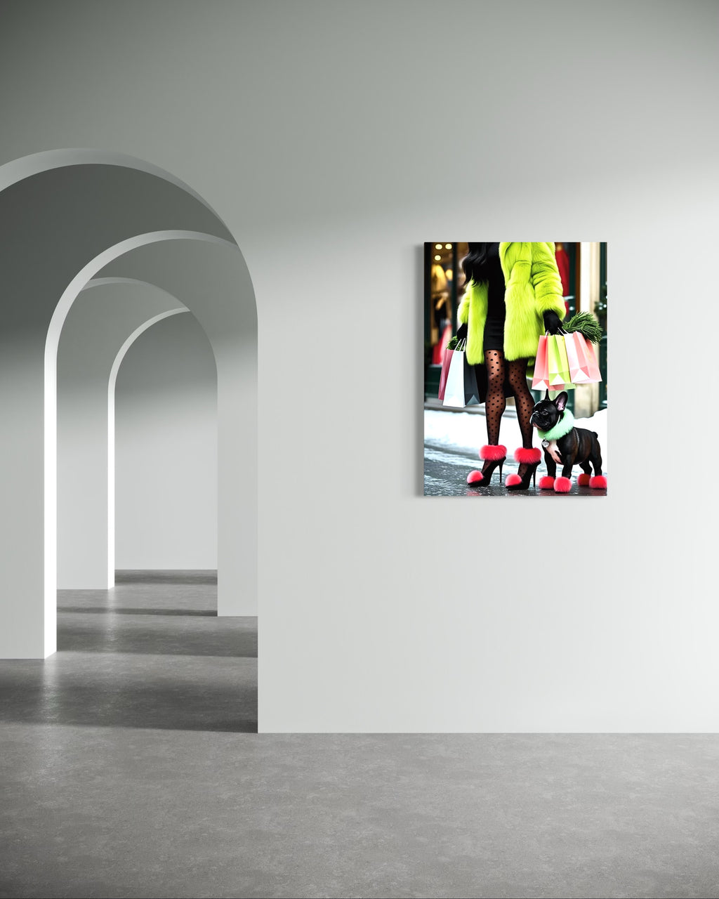 Shopping Pals Museum Print