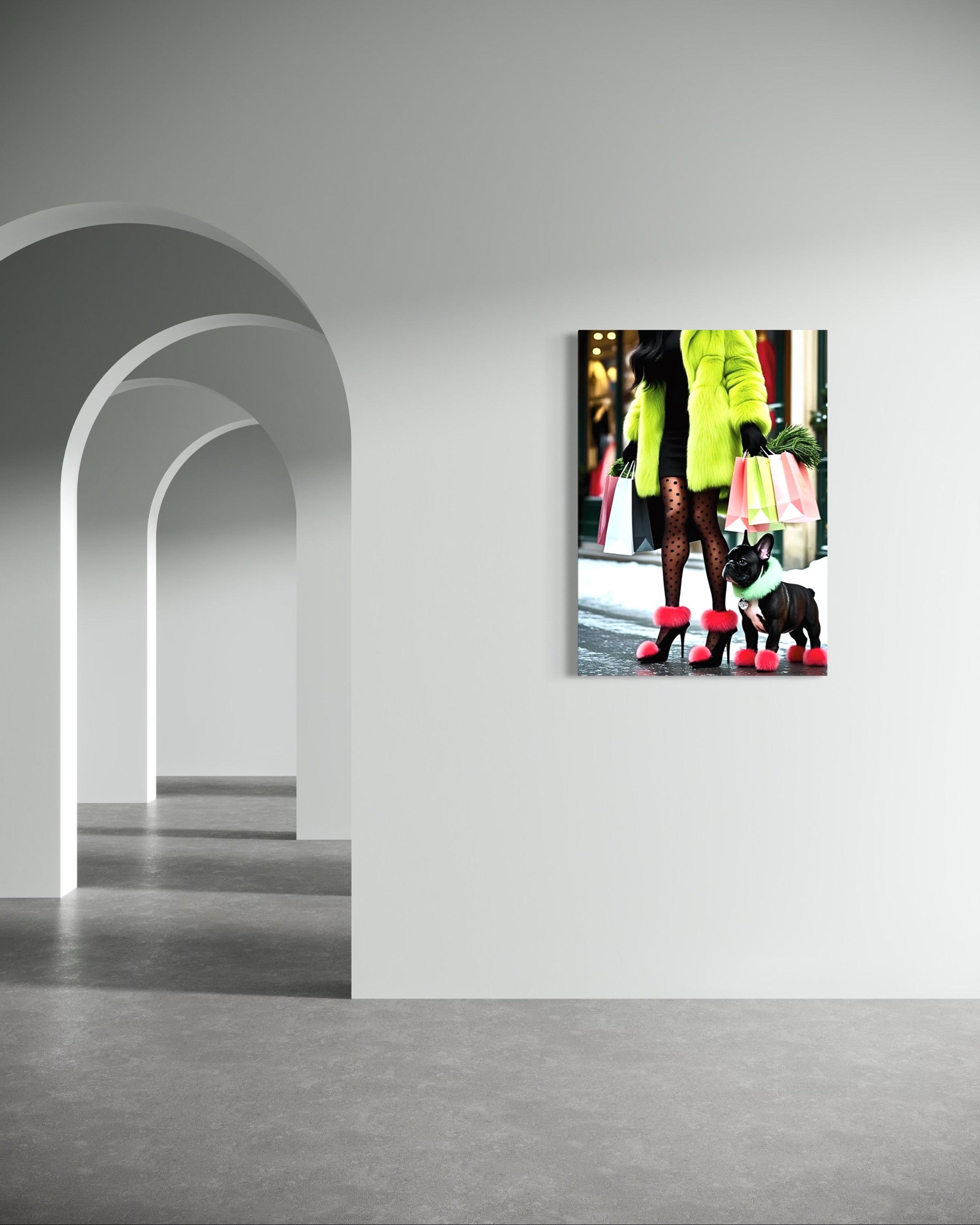 Shopping Pals Museum Print
