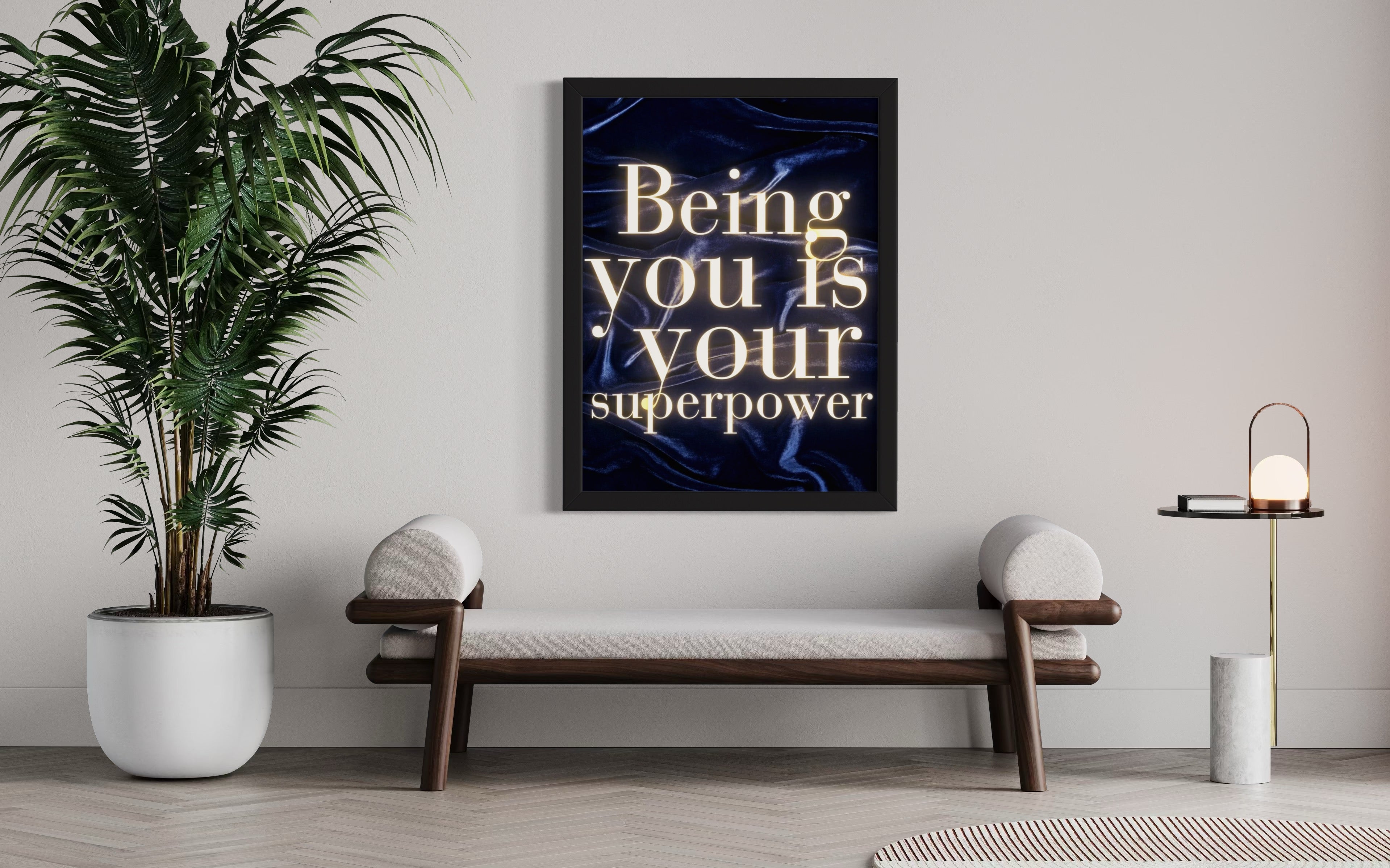 Being you is your Superpower Poster