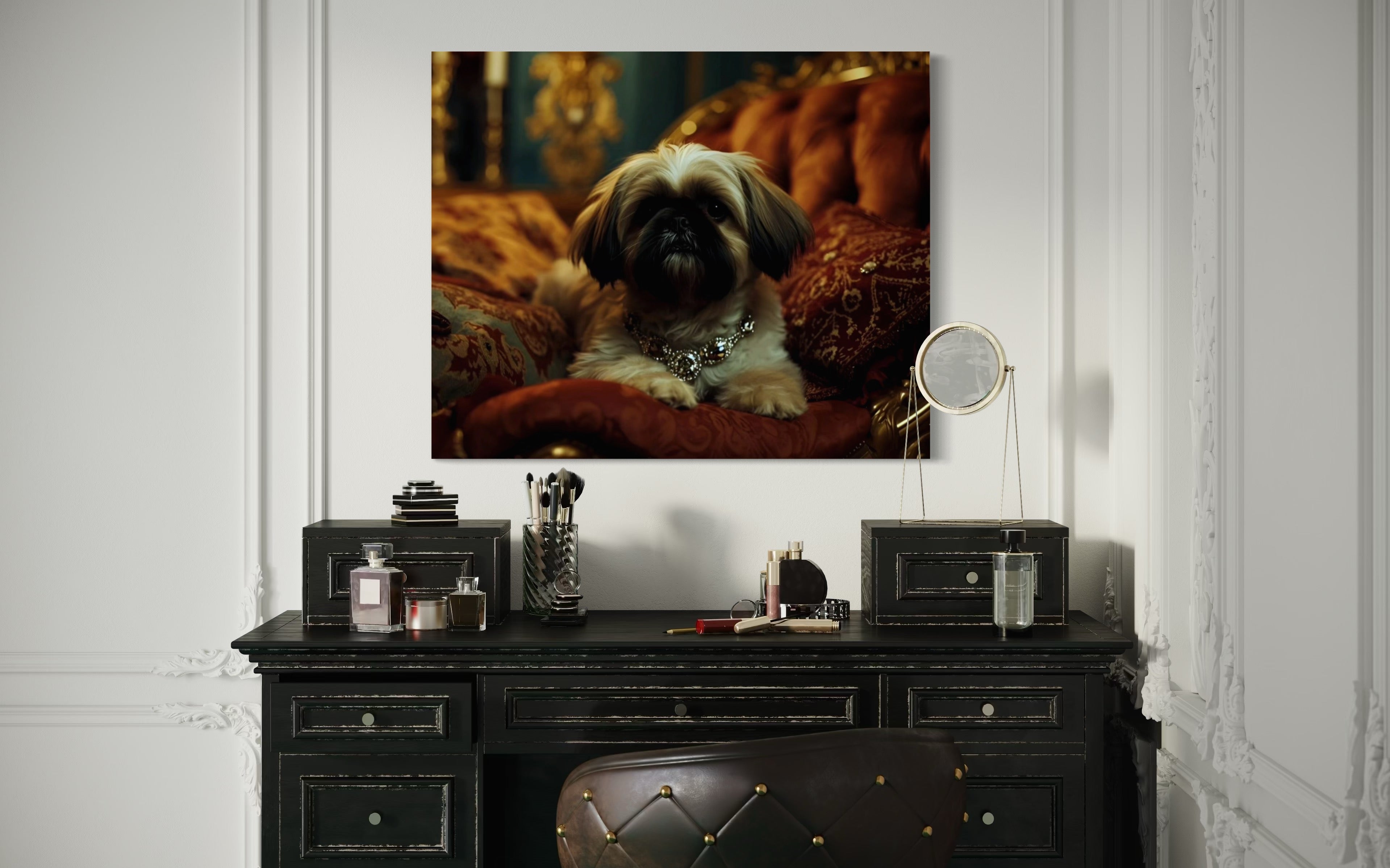 Victorian Royal Shih Tzu Portrait