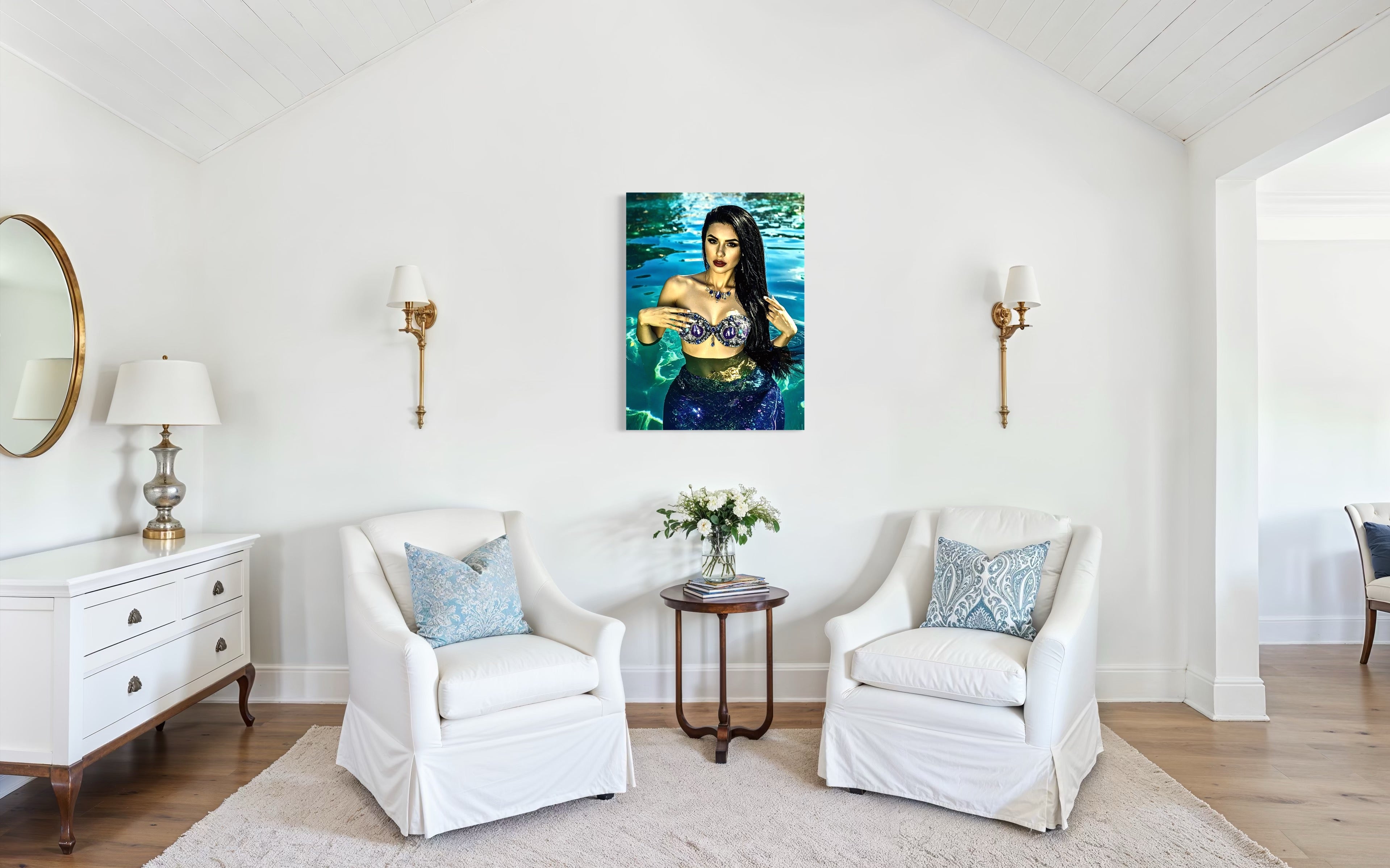 Delphine Siren of the Baltic Sea Museum Print