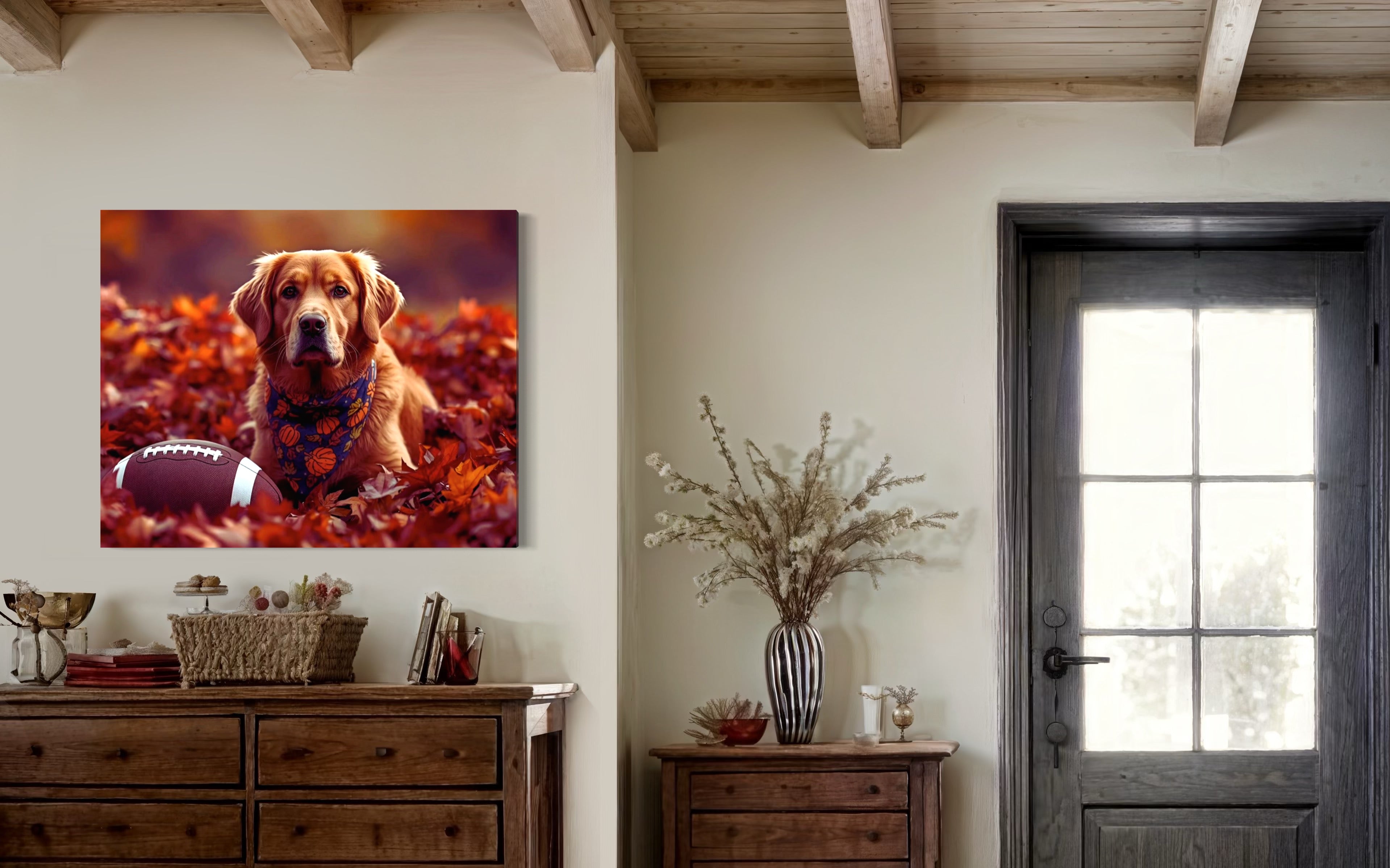 All American Autumn Museum Print
