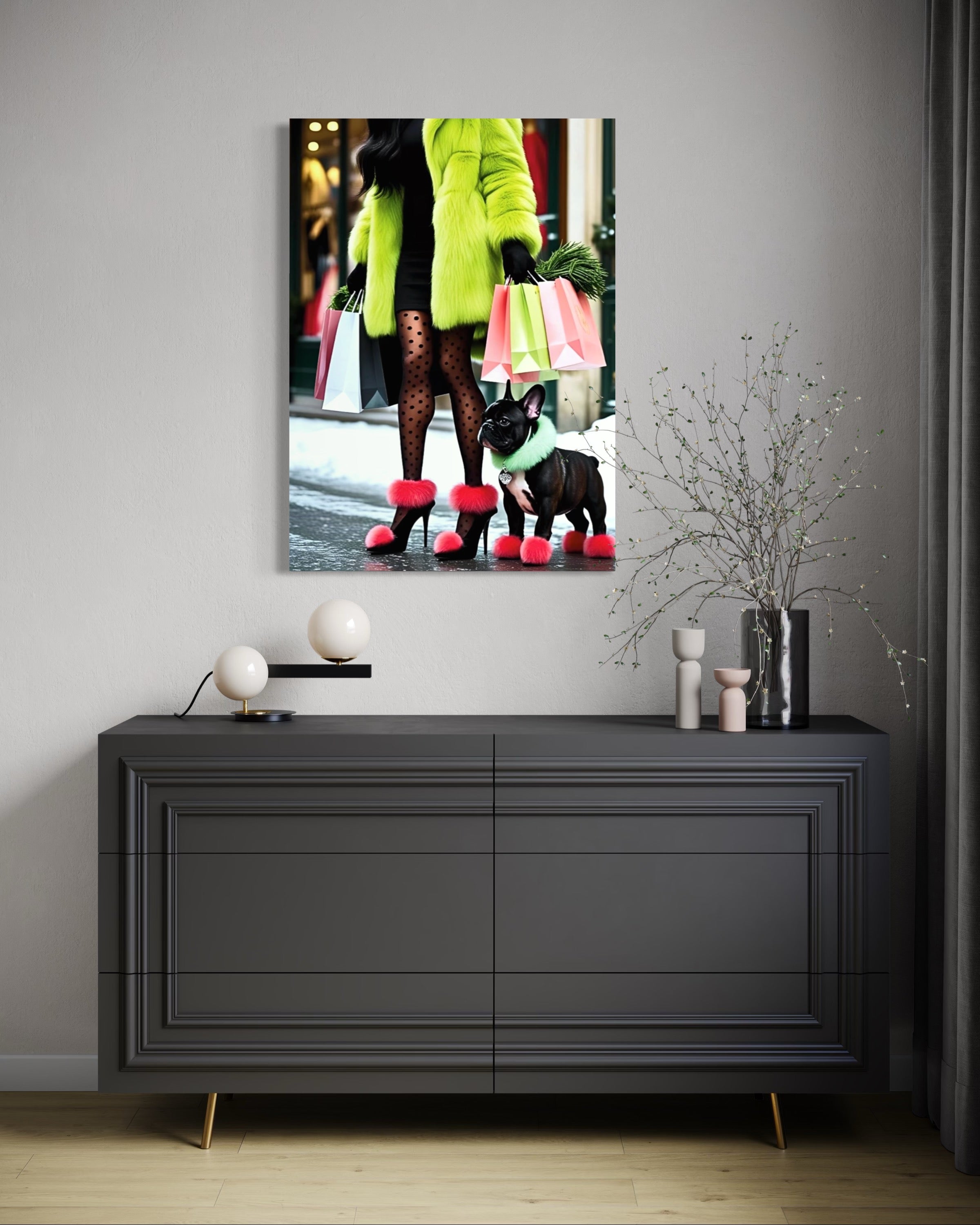 Shopping Pals Museum Print