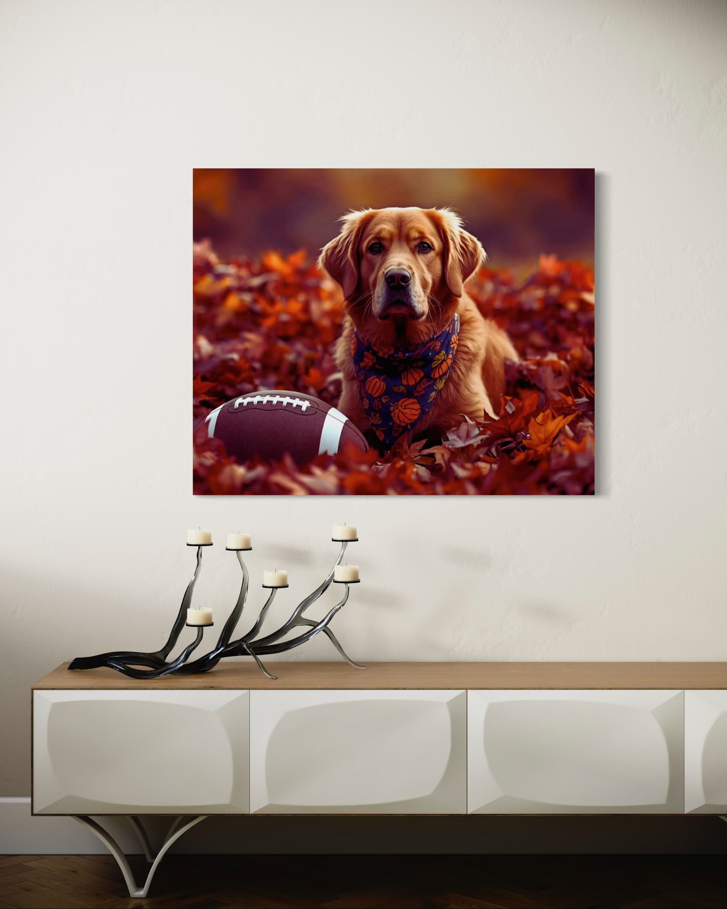 All American Autumn Museum Print