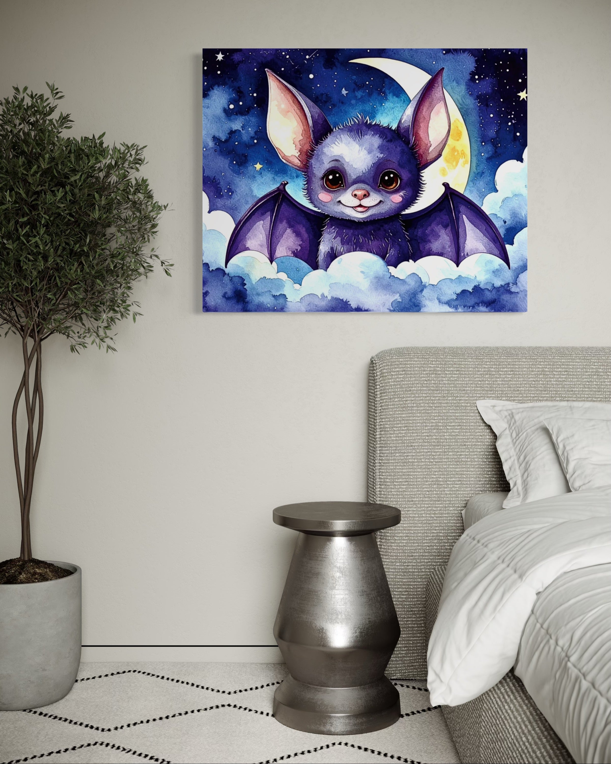 Baby Bat in the Clouds