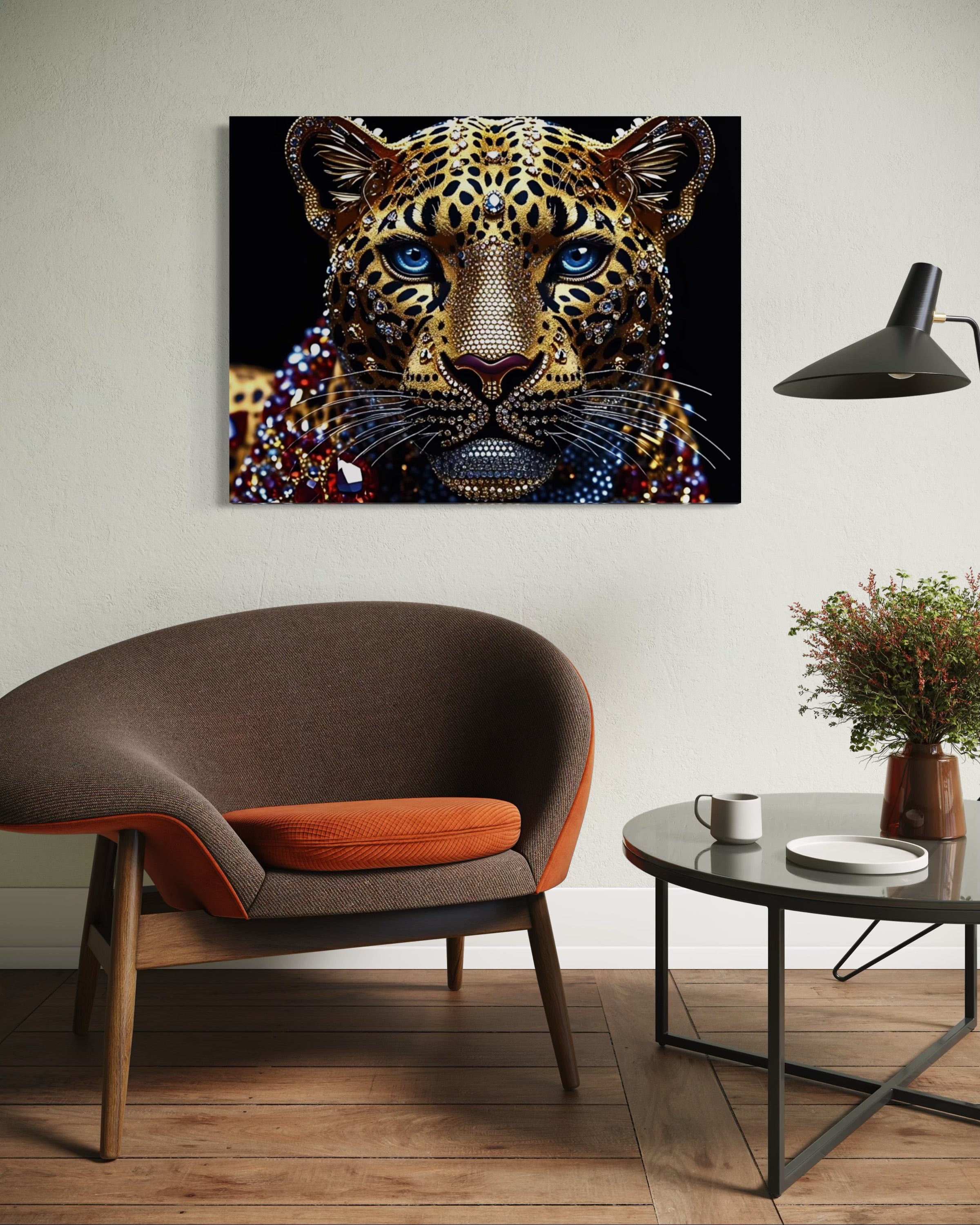 Gemstone Leopard