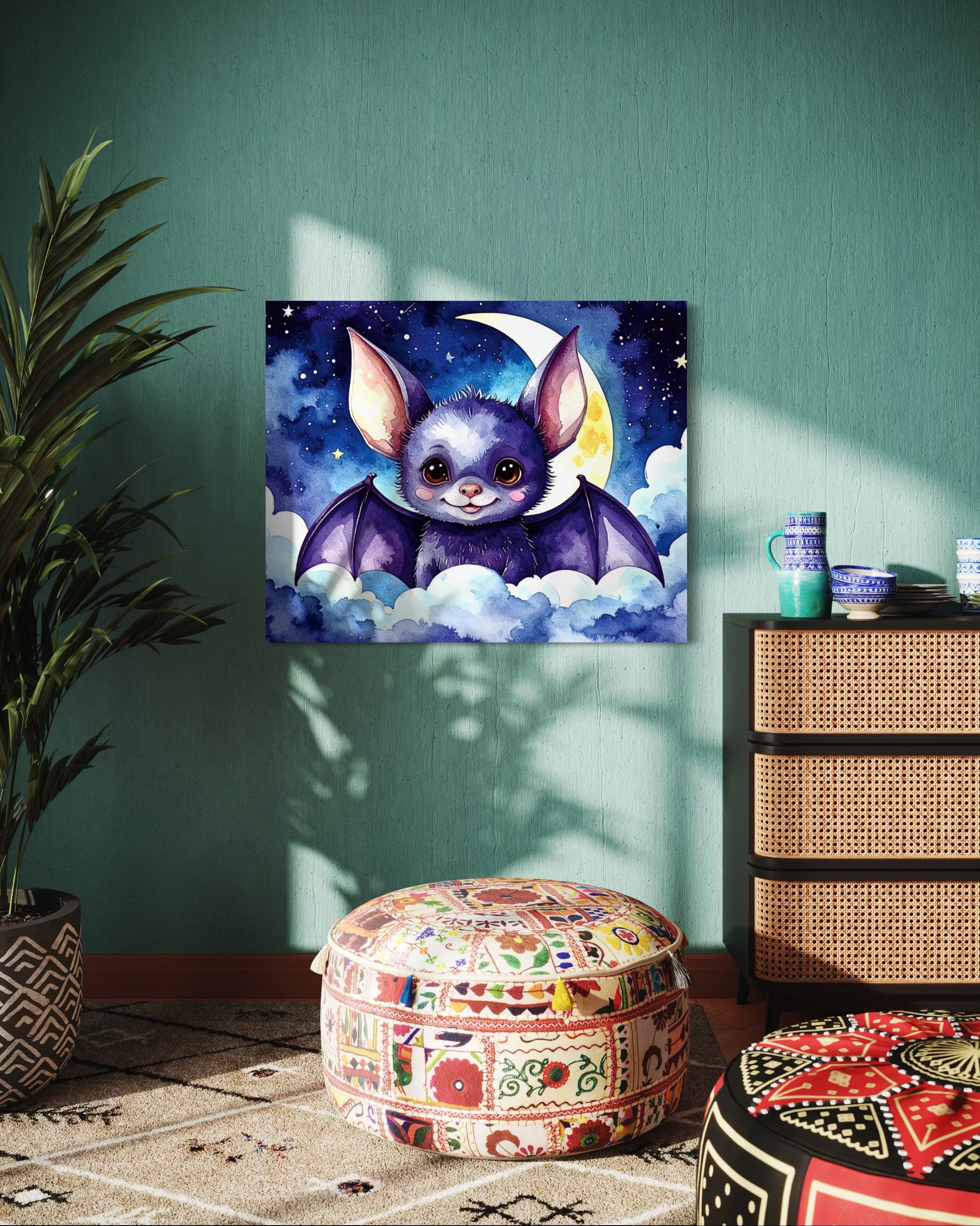 Baby Bat in the Clouds