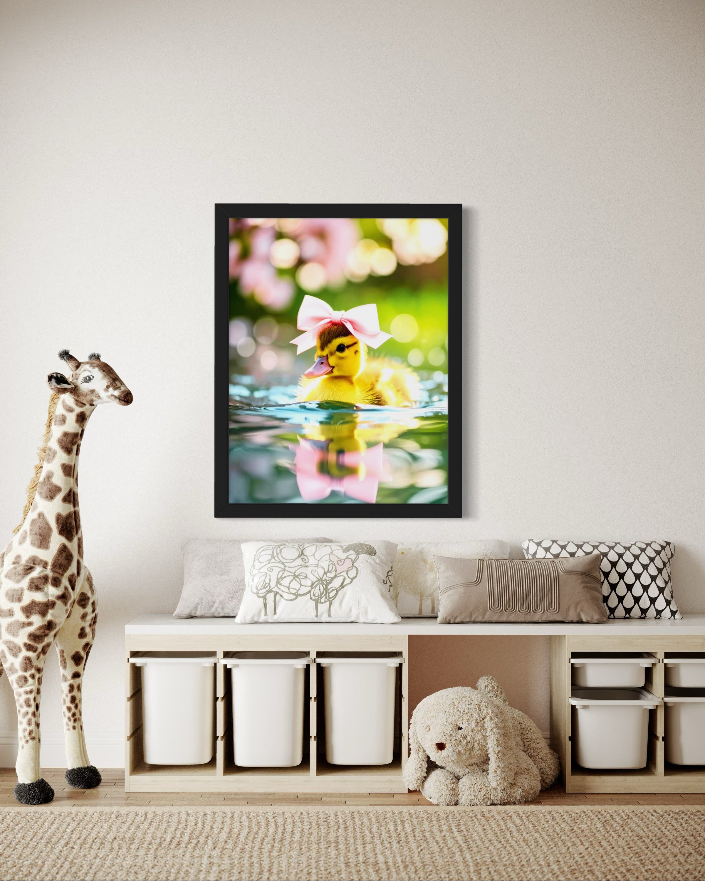 Duckling Princess Museum Print