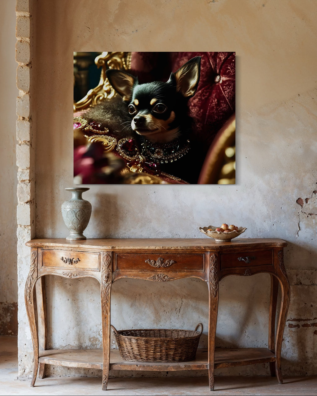 Victorian Royal Chihuahua Portrait