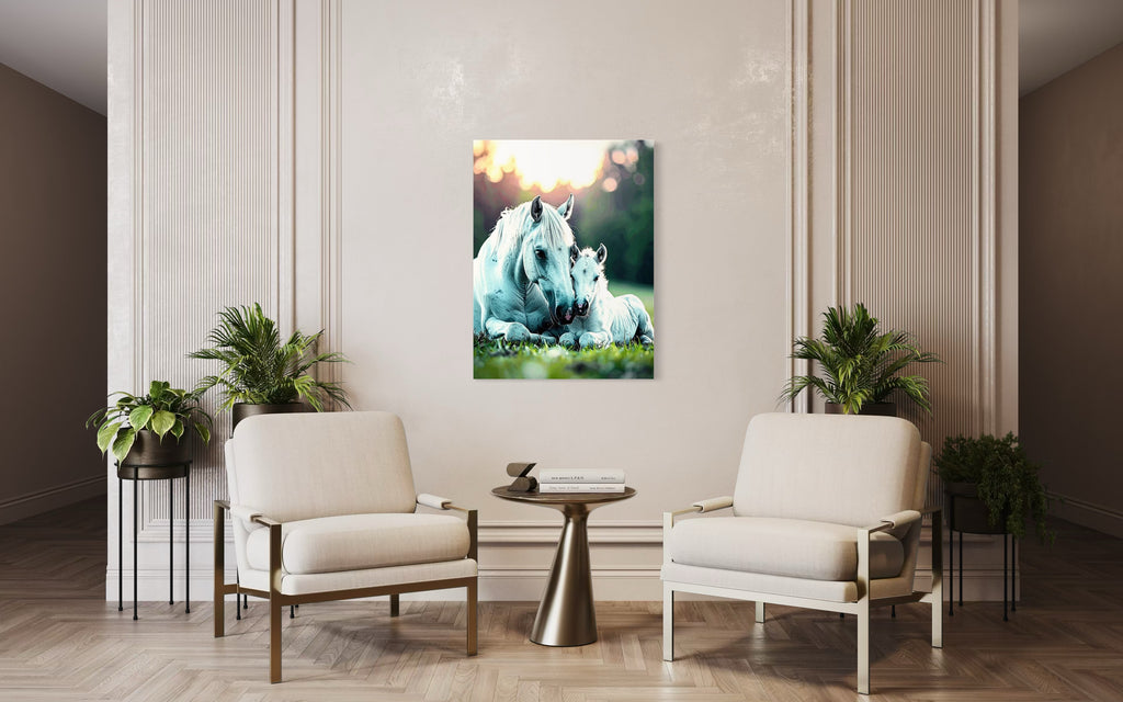 White Horse and Pony Museum Print