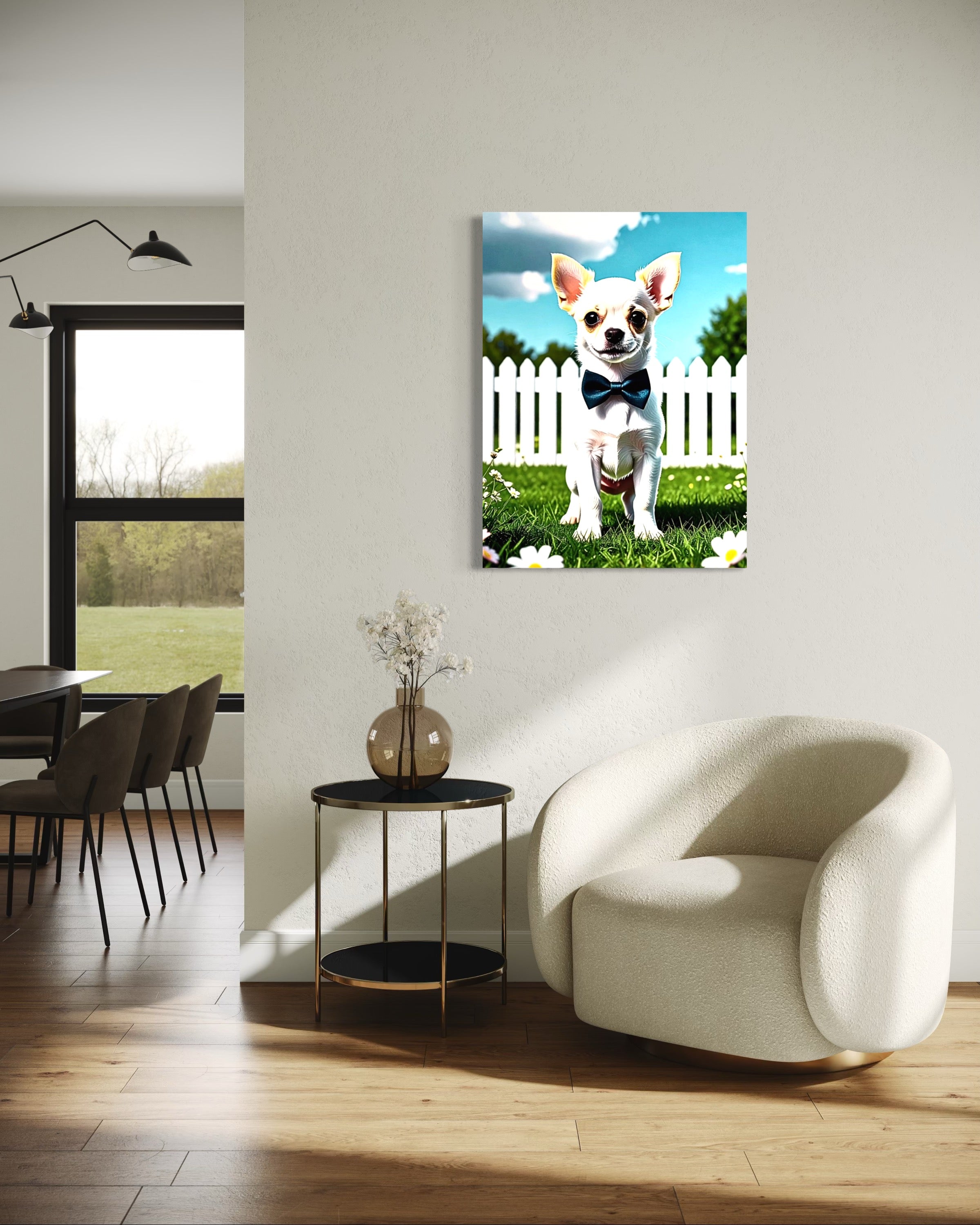 White Chihuahua Puppy