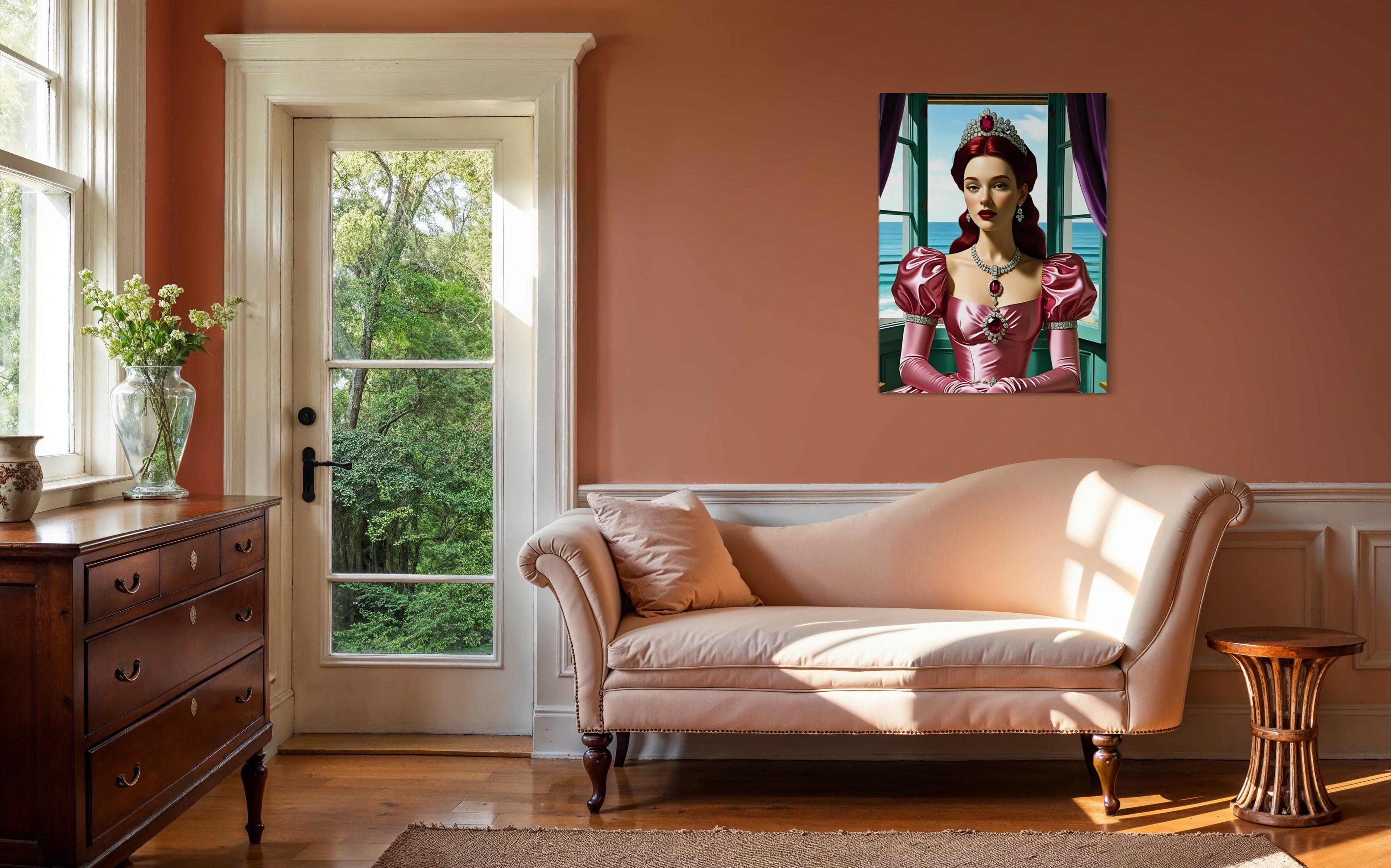 Ruby Queen of the Sea Museum Print
