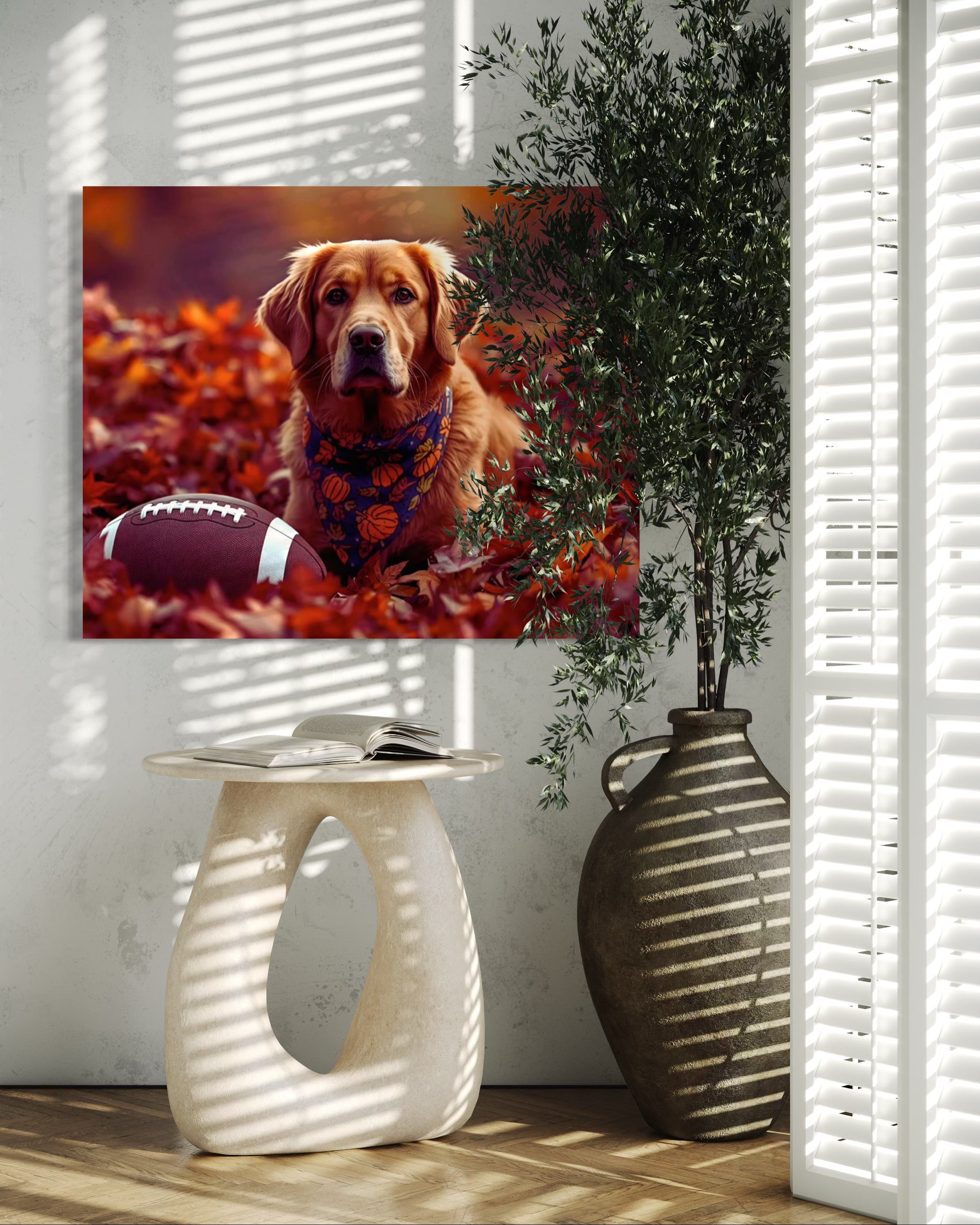 All American Autumn Museum Print