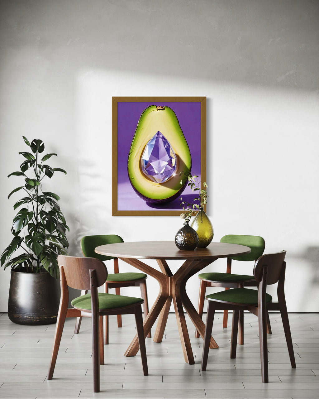 Avocado Gem Museum Print