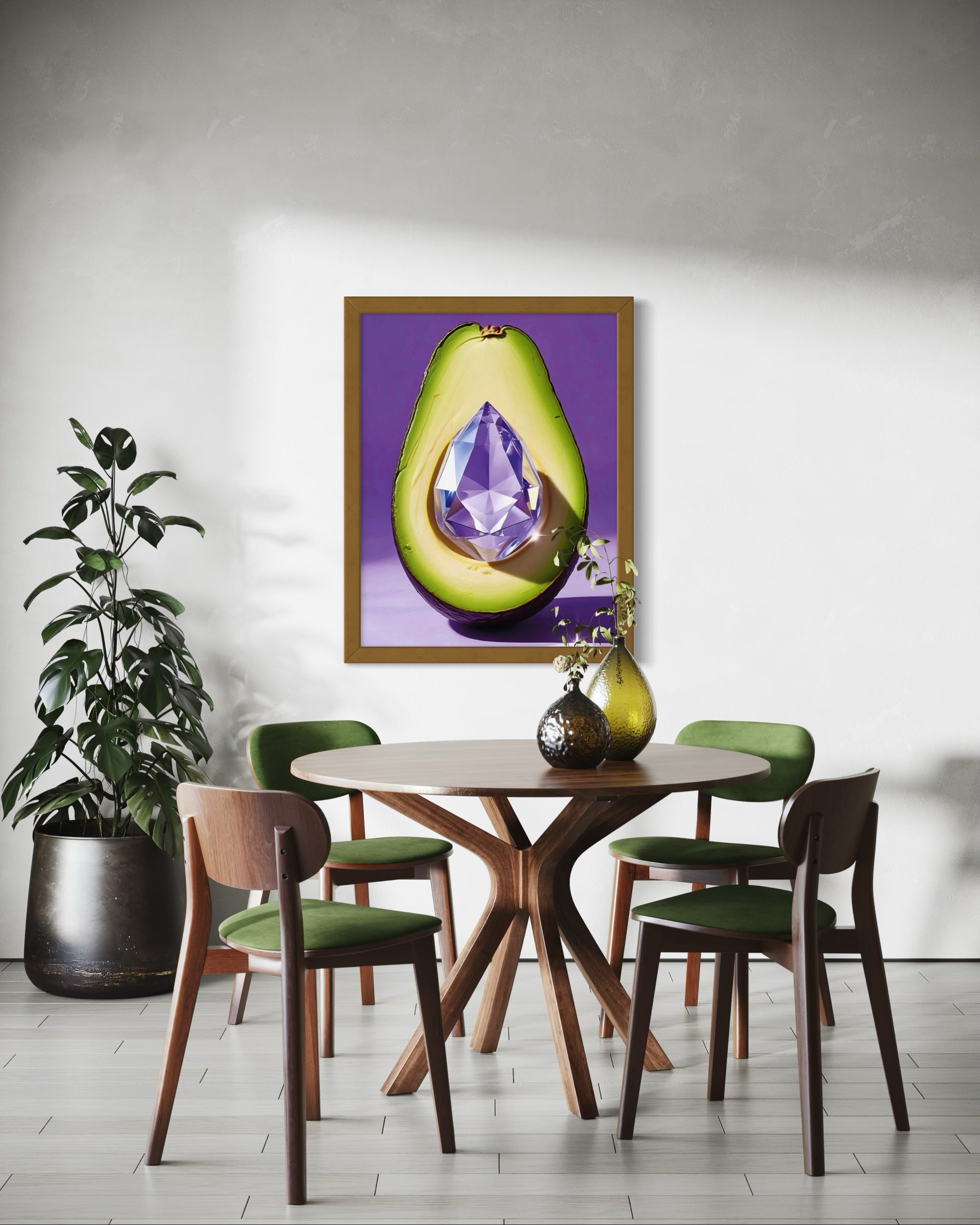 Avocado Gem Museum Print
