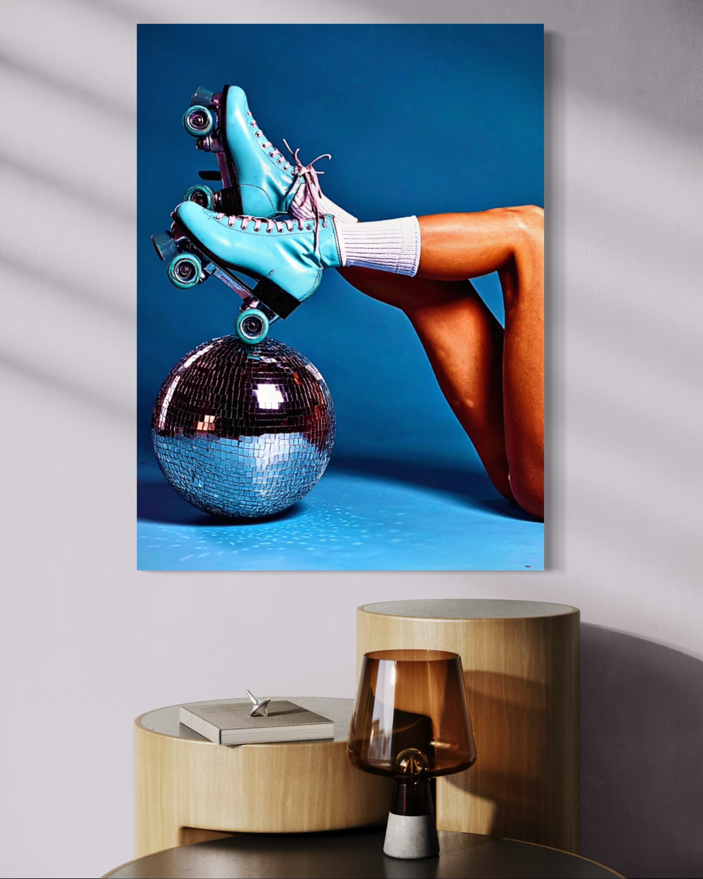 Retro Roller Skates Museum Print