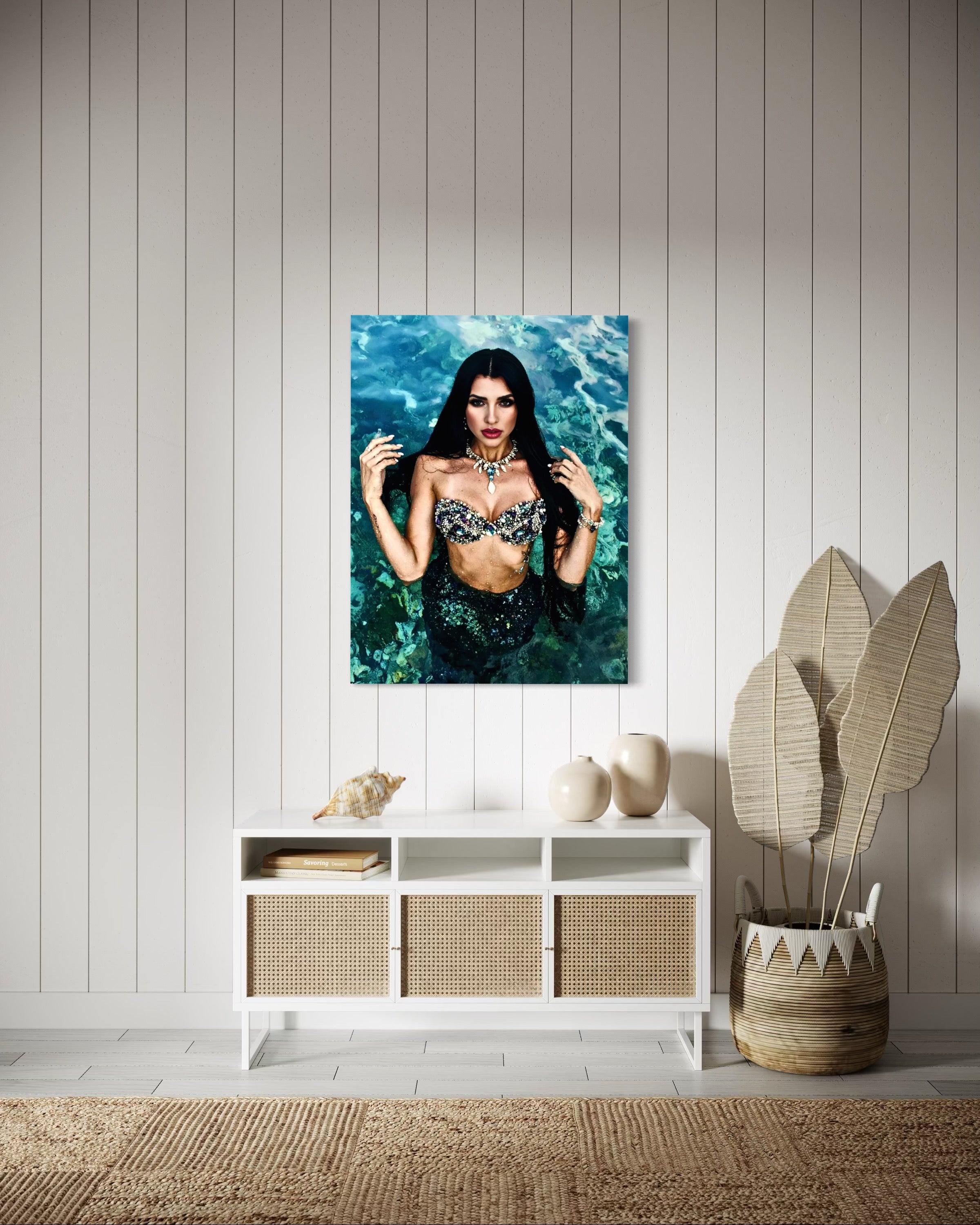 Arabesque Siren of the Mediterranean Sea Museum Print