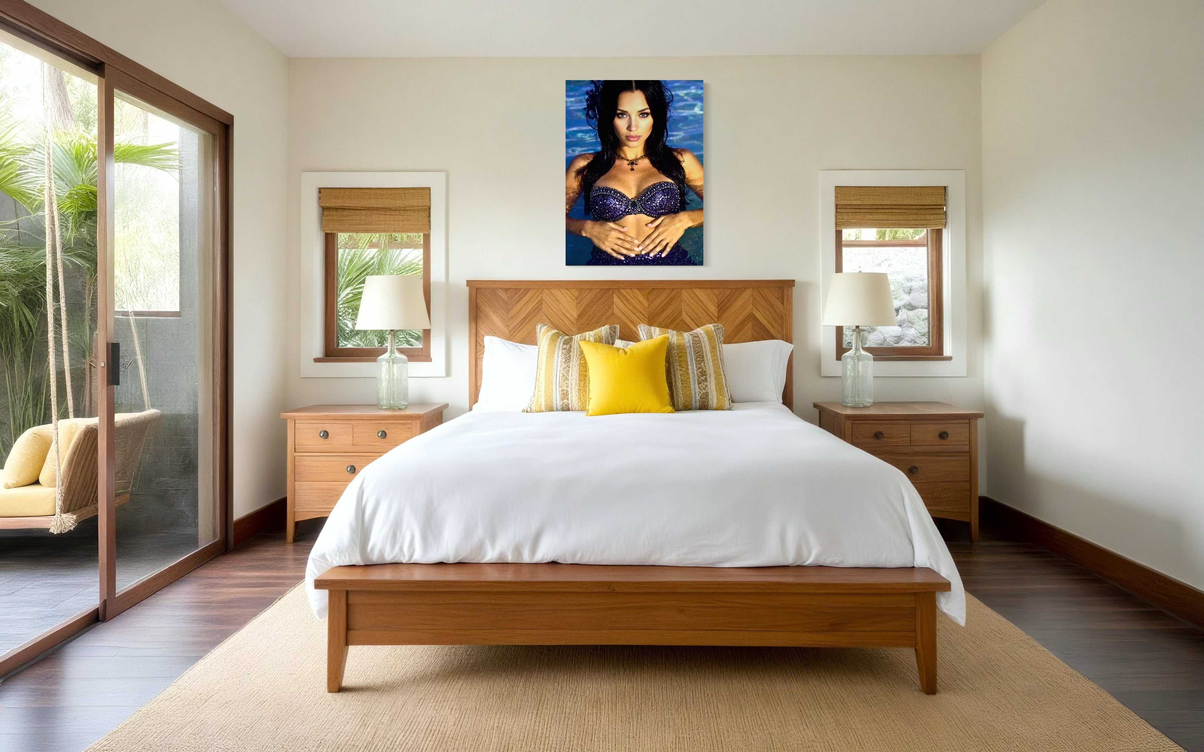 Evangeline Siren of Thames River Museum Print