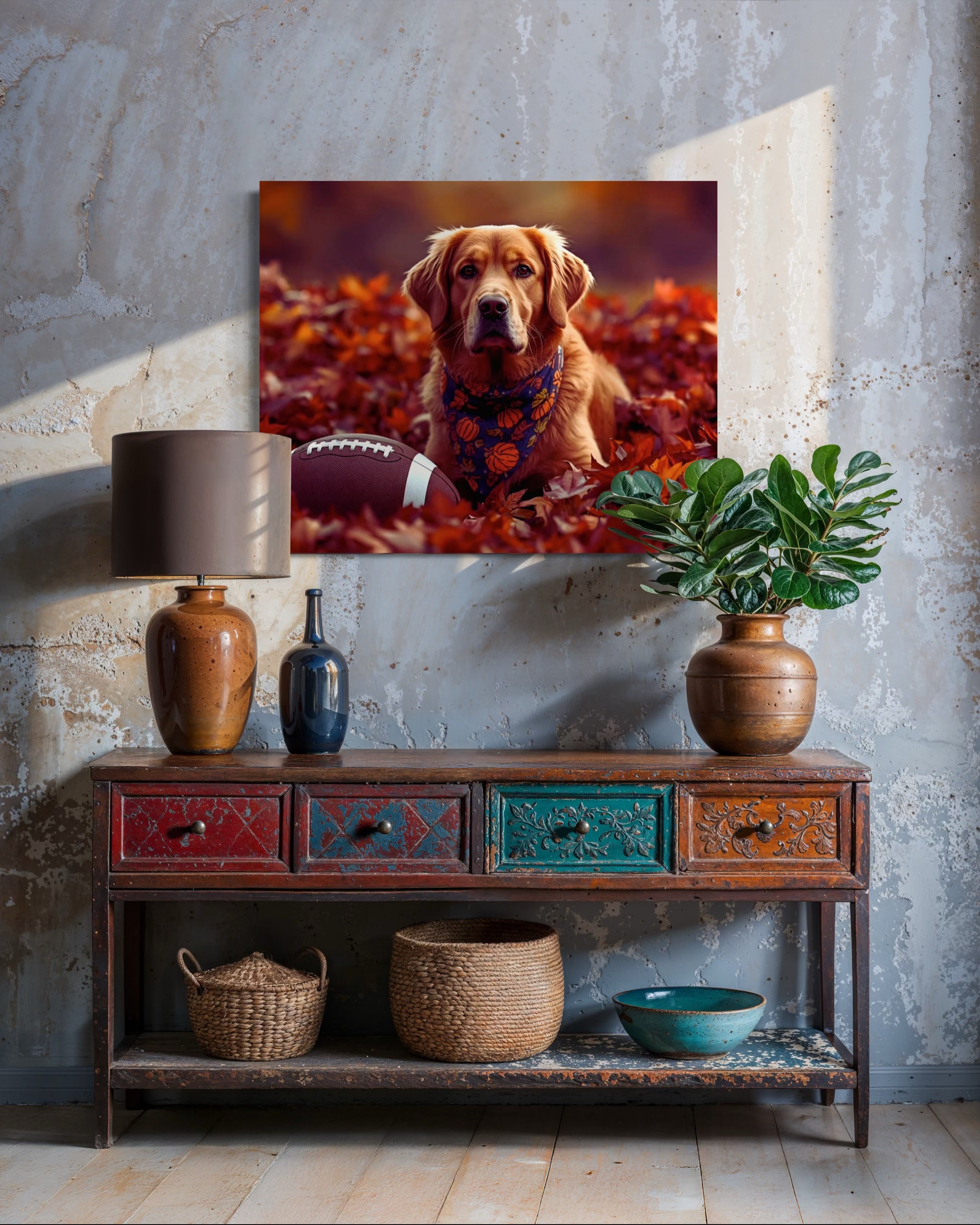 All American Autumn Museum Print