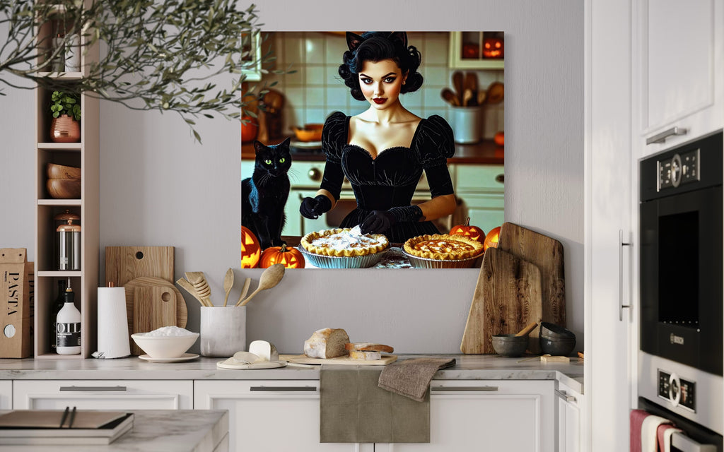 Halloween Black Cat Costume Pumpkin Pie