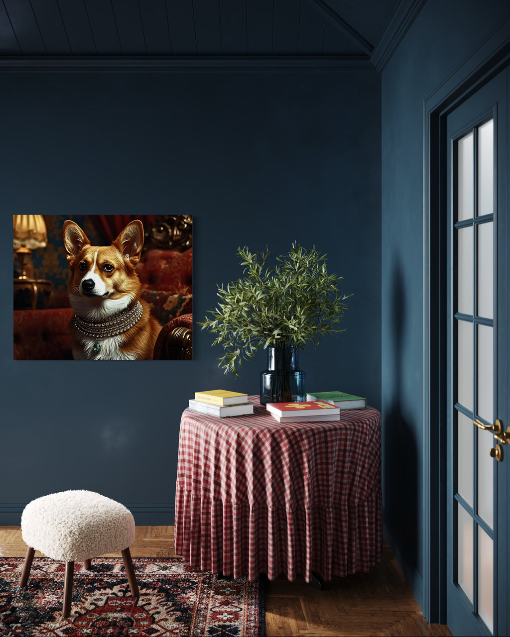 Victorian Royal Korgi Portrait