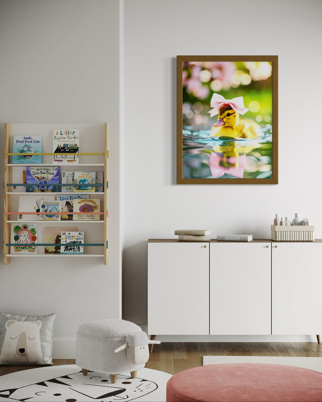 Duckling Princess Museum Print