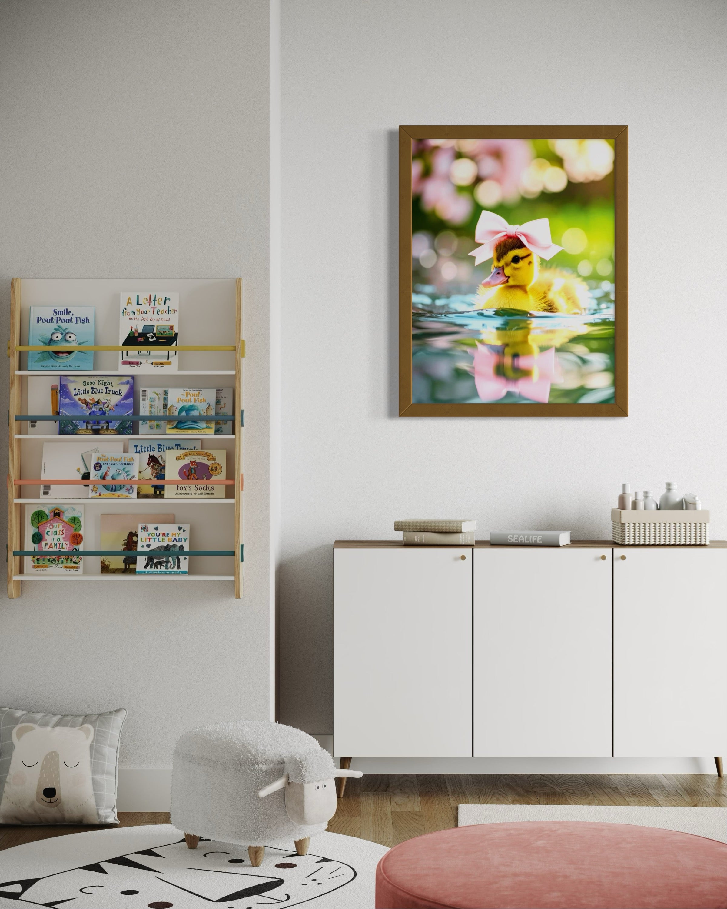 Duckling Princess Museum Print