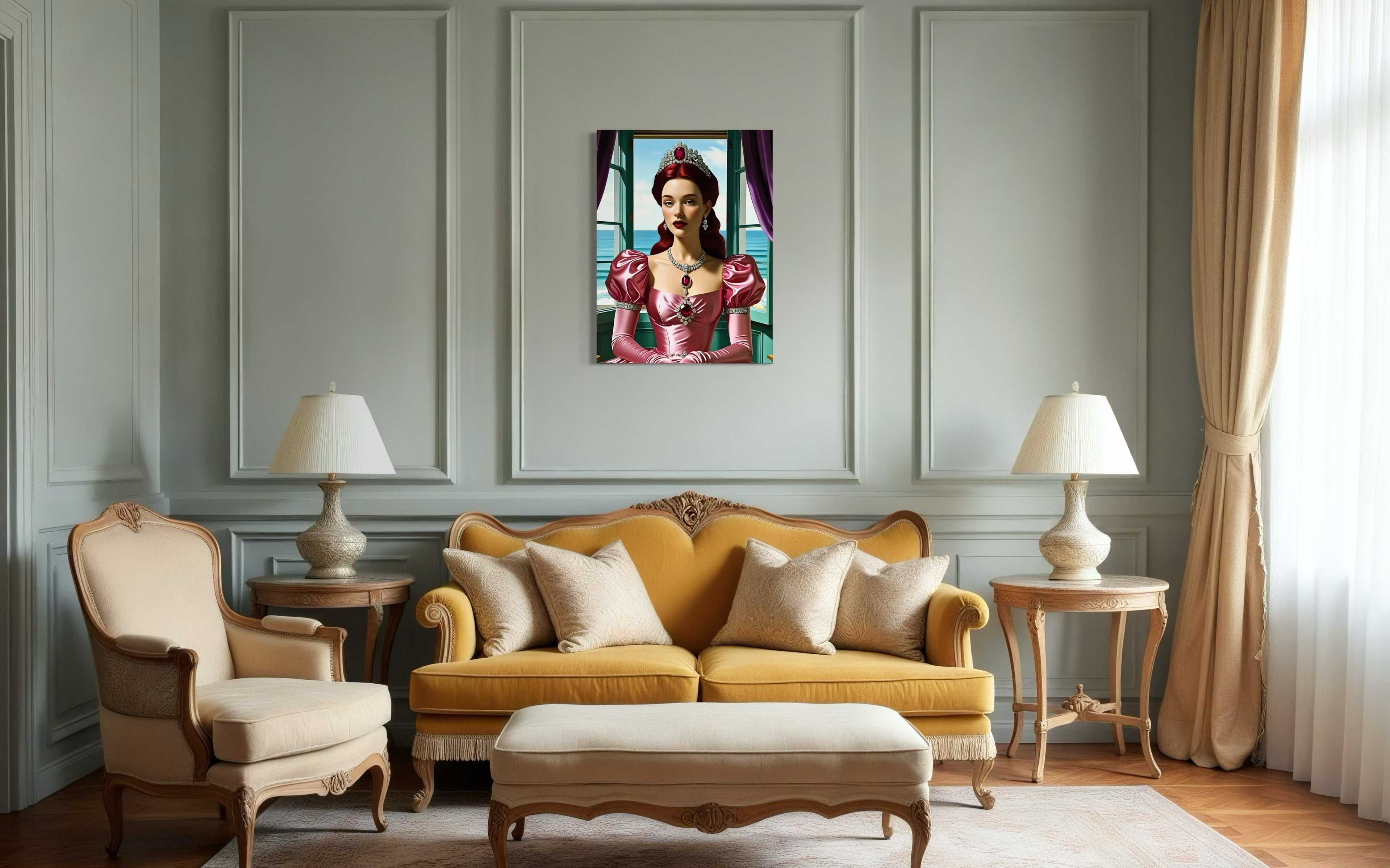 Ruby Queen of the Sea Museum Print