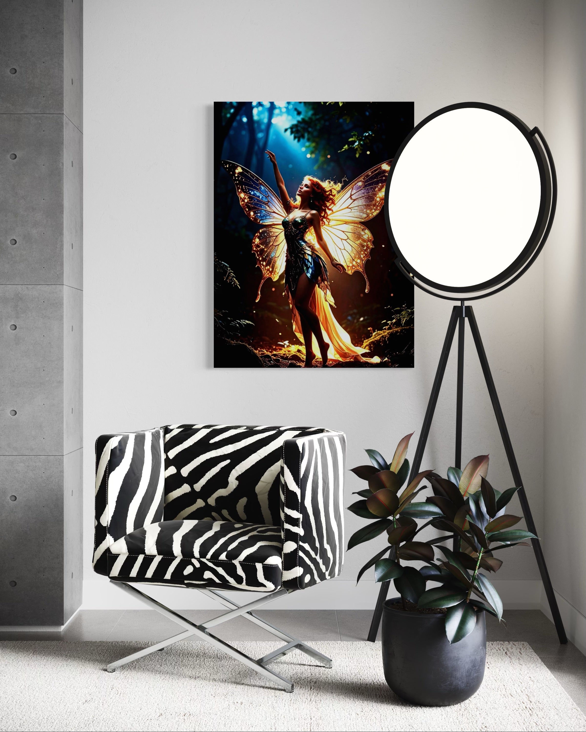Enchanting Glowing Fairy
