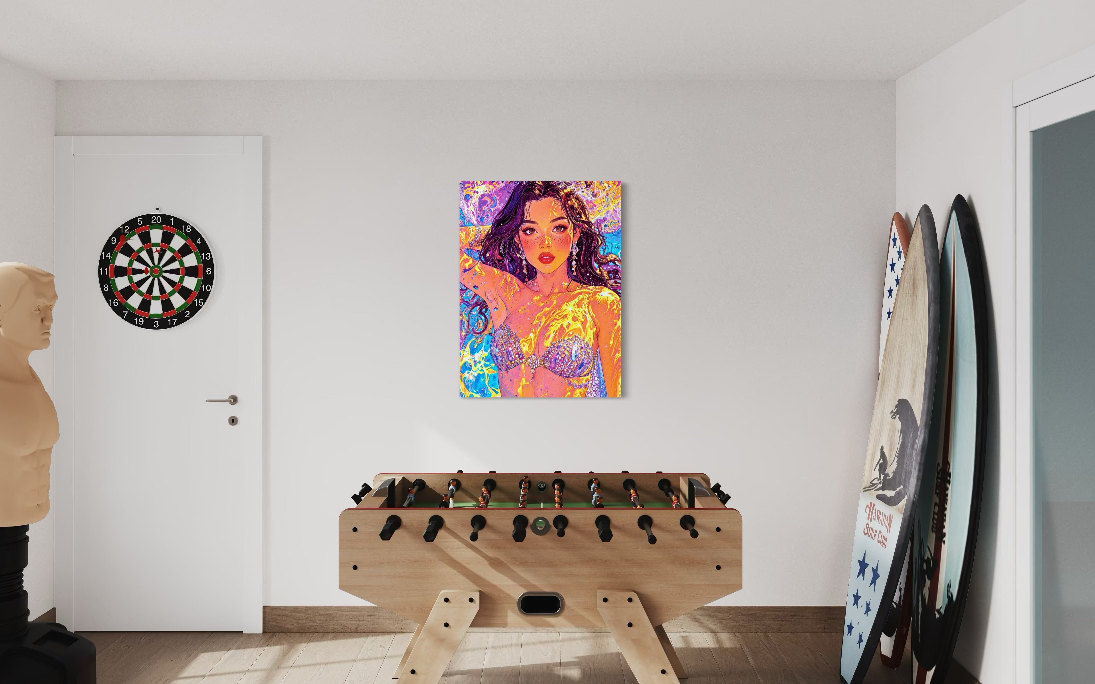 Isolde Siren of the Irish Sea Museum Print