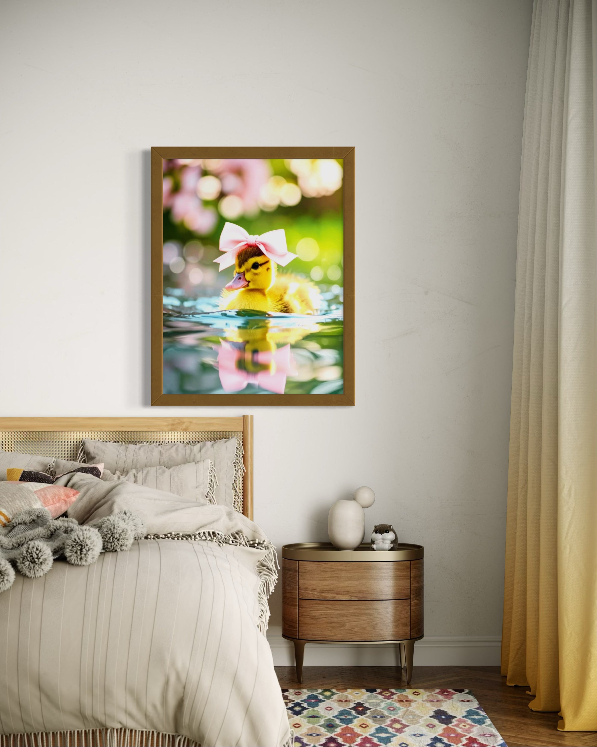 Duckling Princess Museum Print