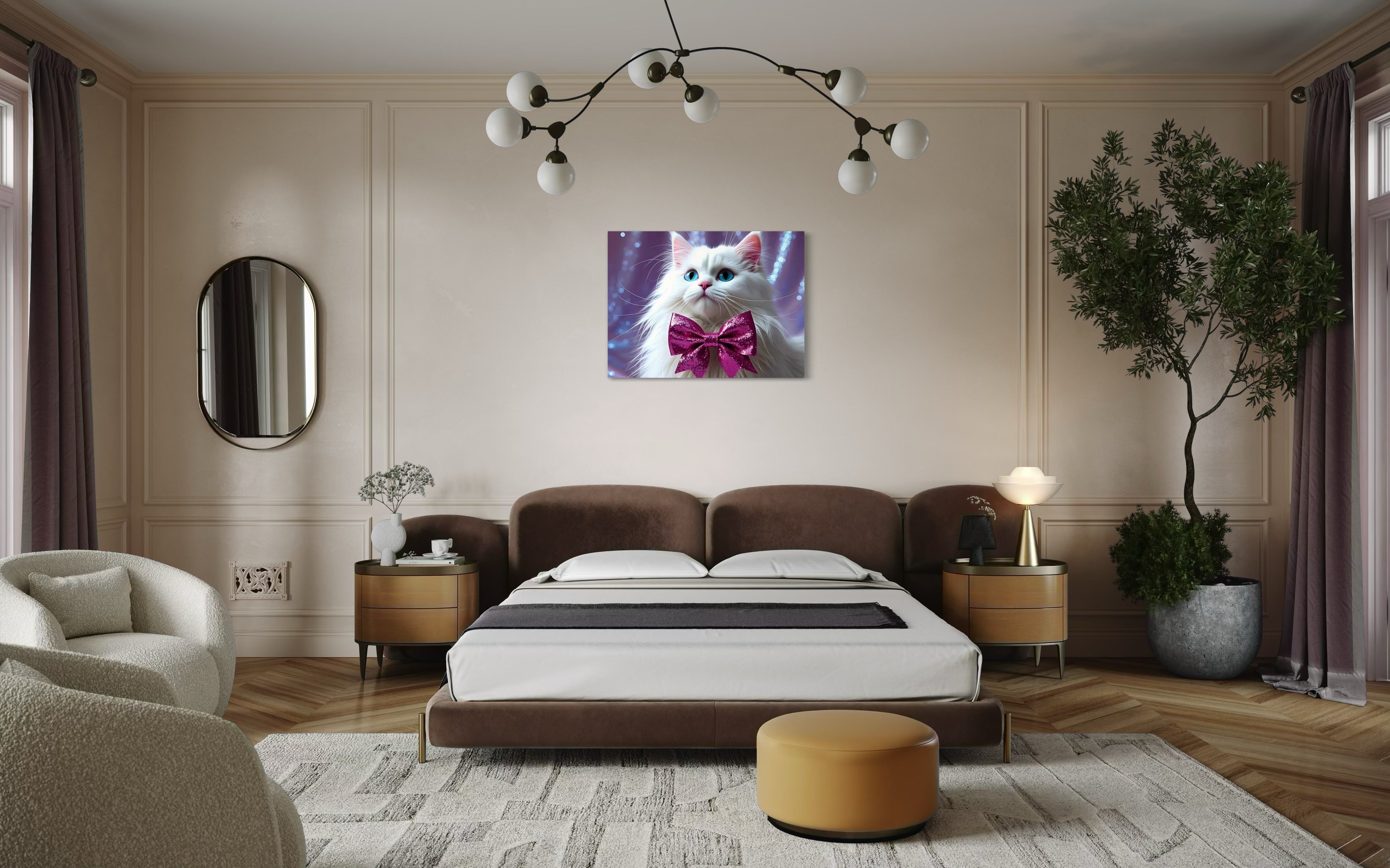 Curious Cutie Museum Print