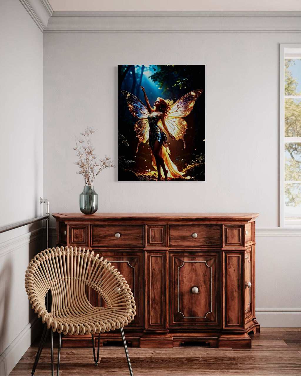 Enchanting Glowing Fairy