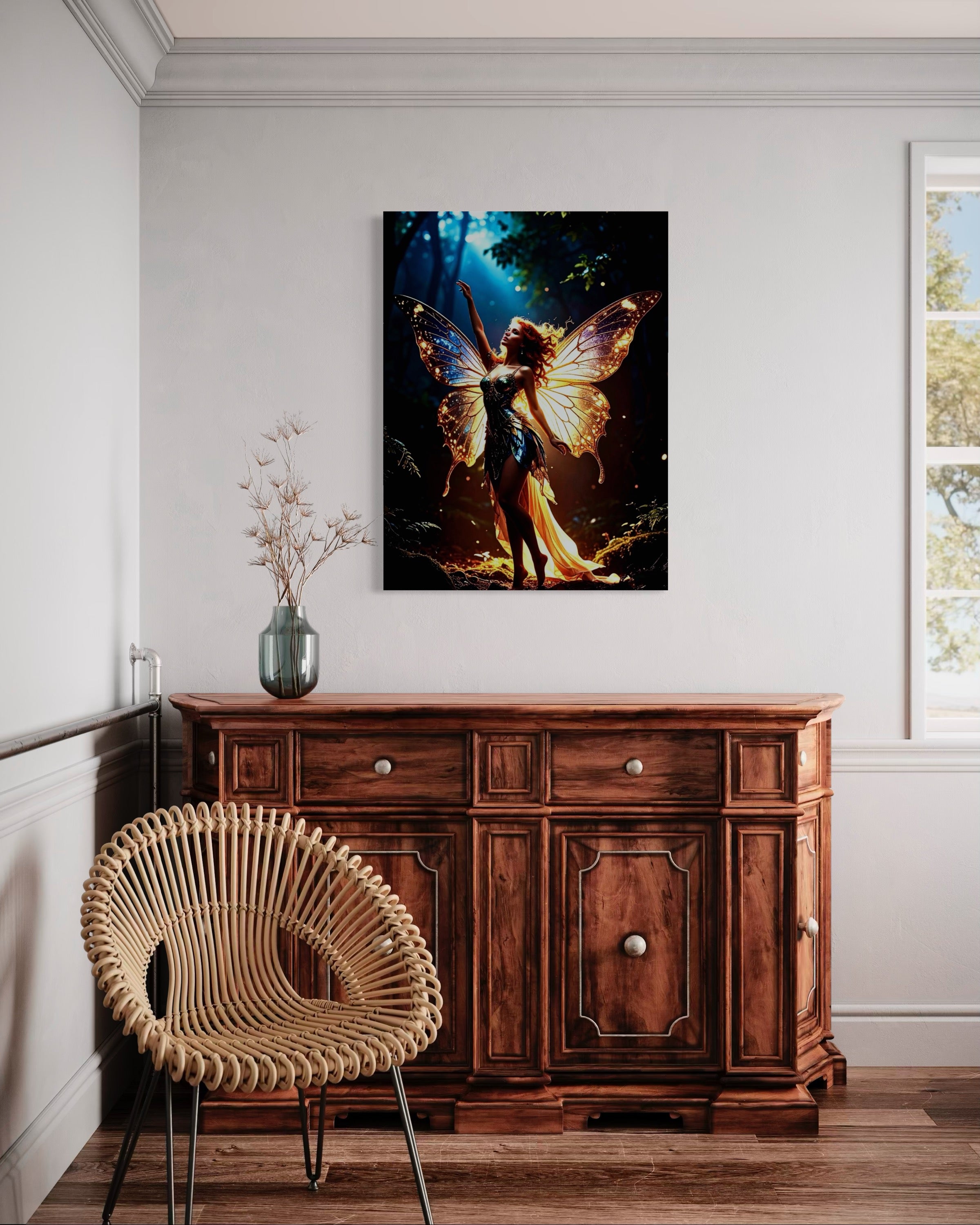 Enchanting Glowing Fairy