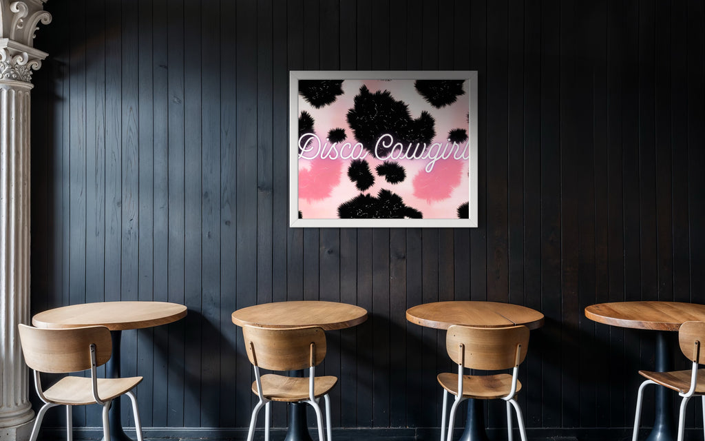 Disco Cowgirl Poster