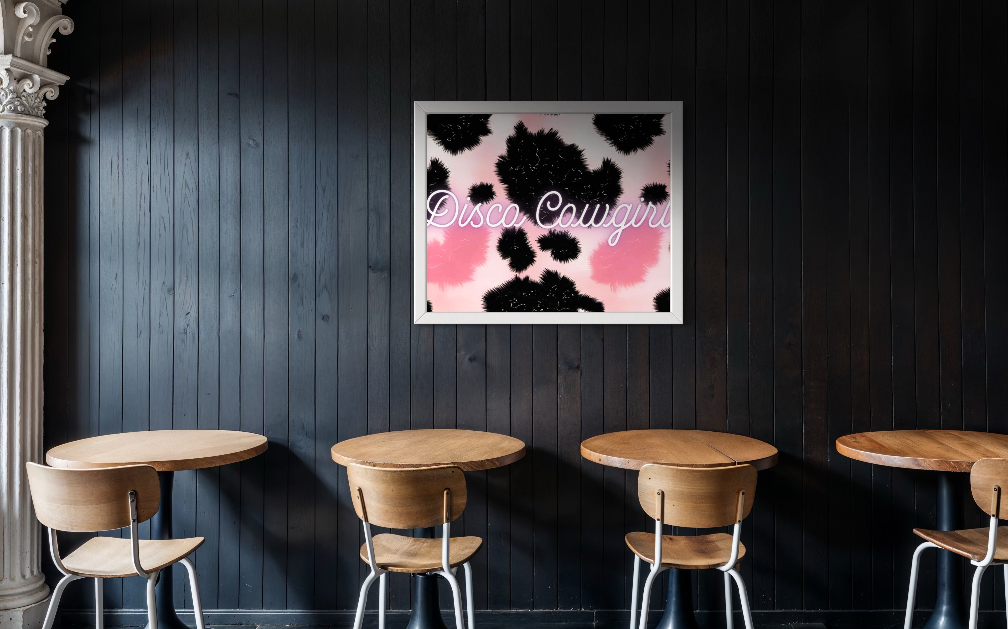 Disco Cowgirl Poster