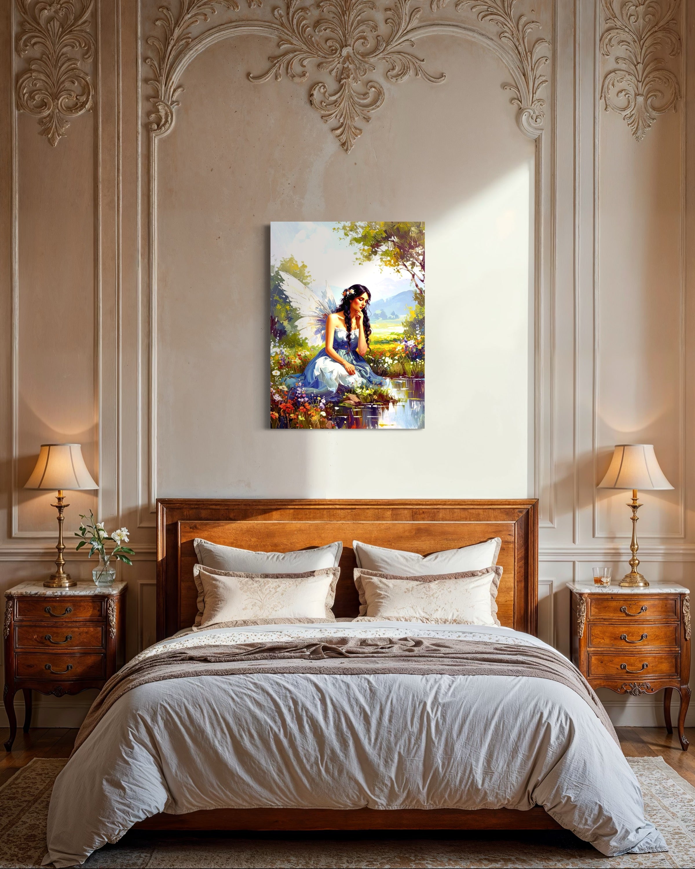 Dreamy Fairy Meadow Poster