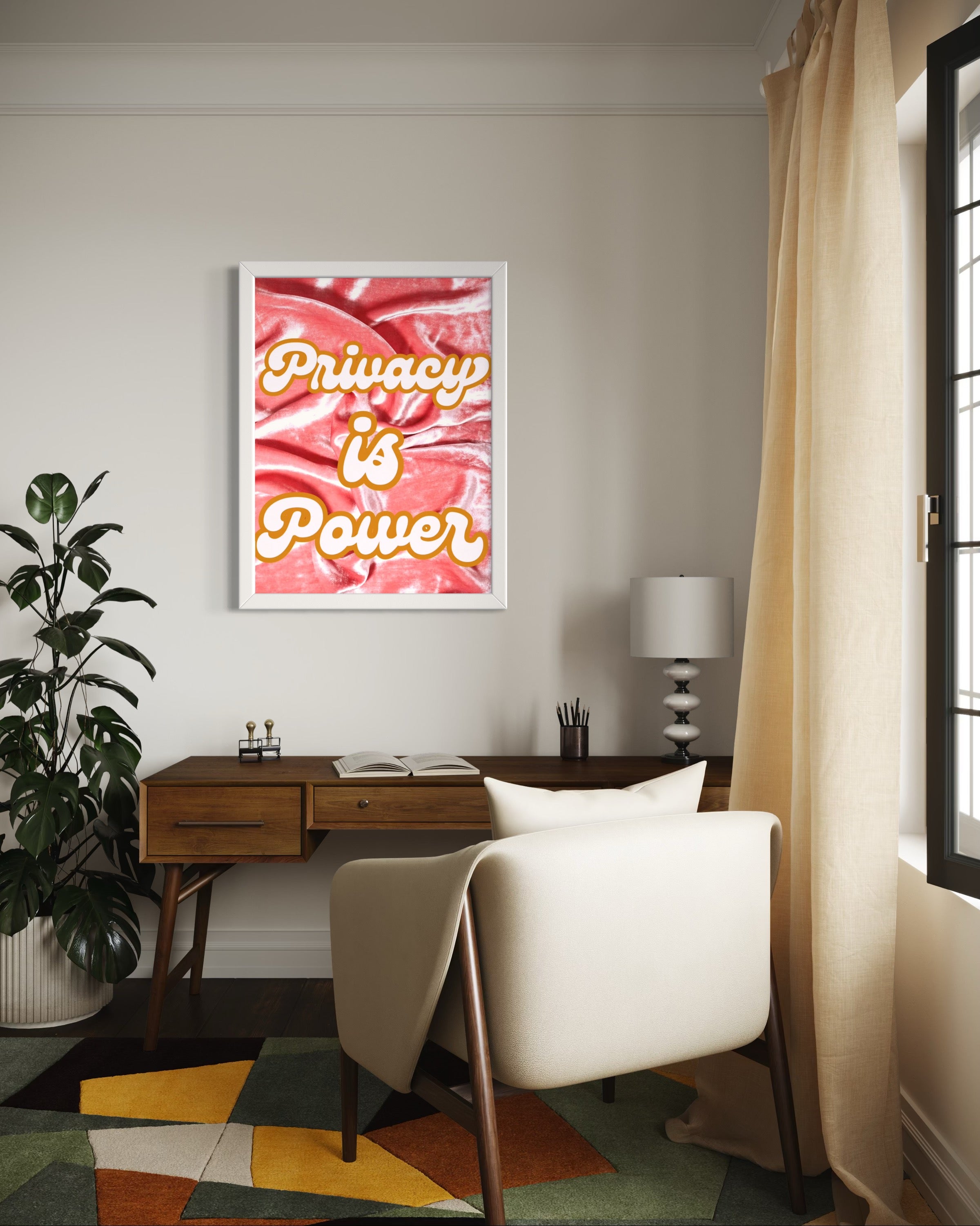 Privacy is power Poster