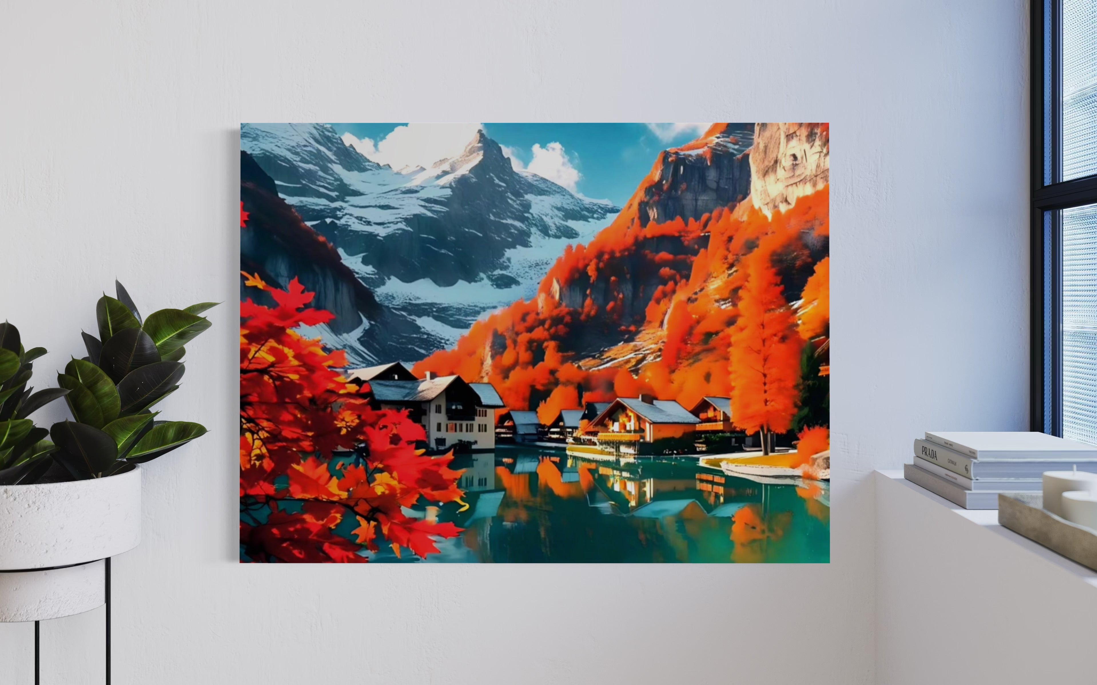 Switzerland Fall Landscape