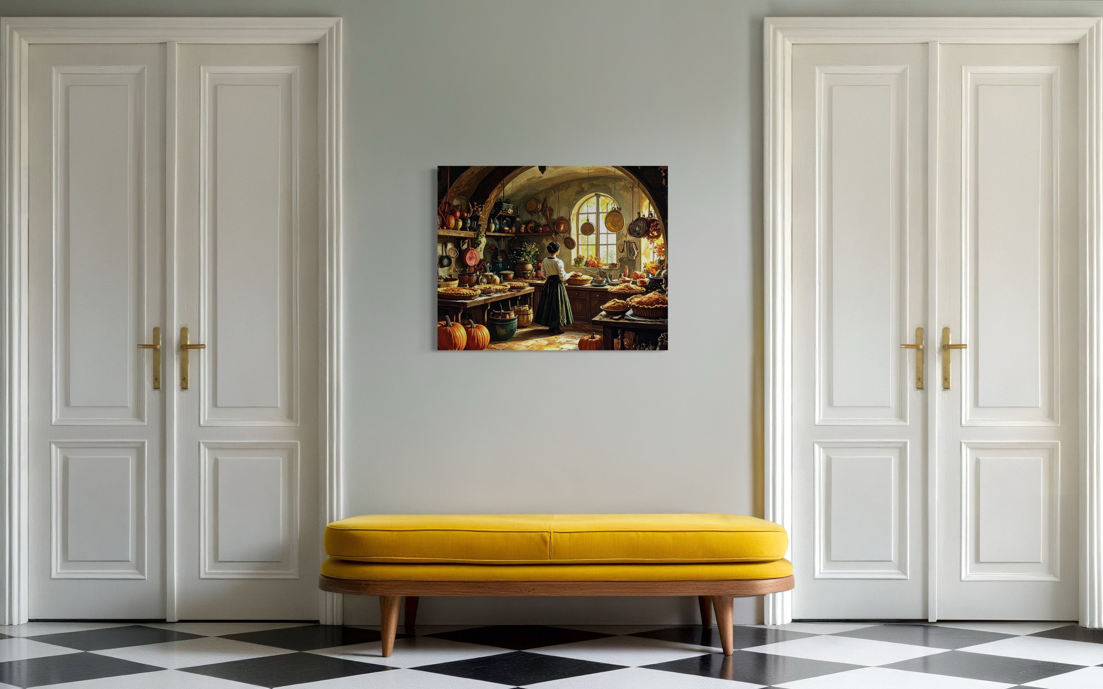 Vintage Fall Kitchen