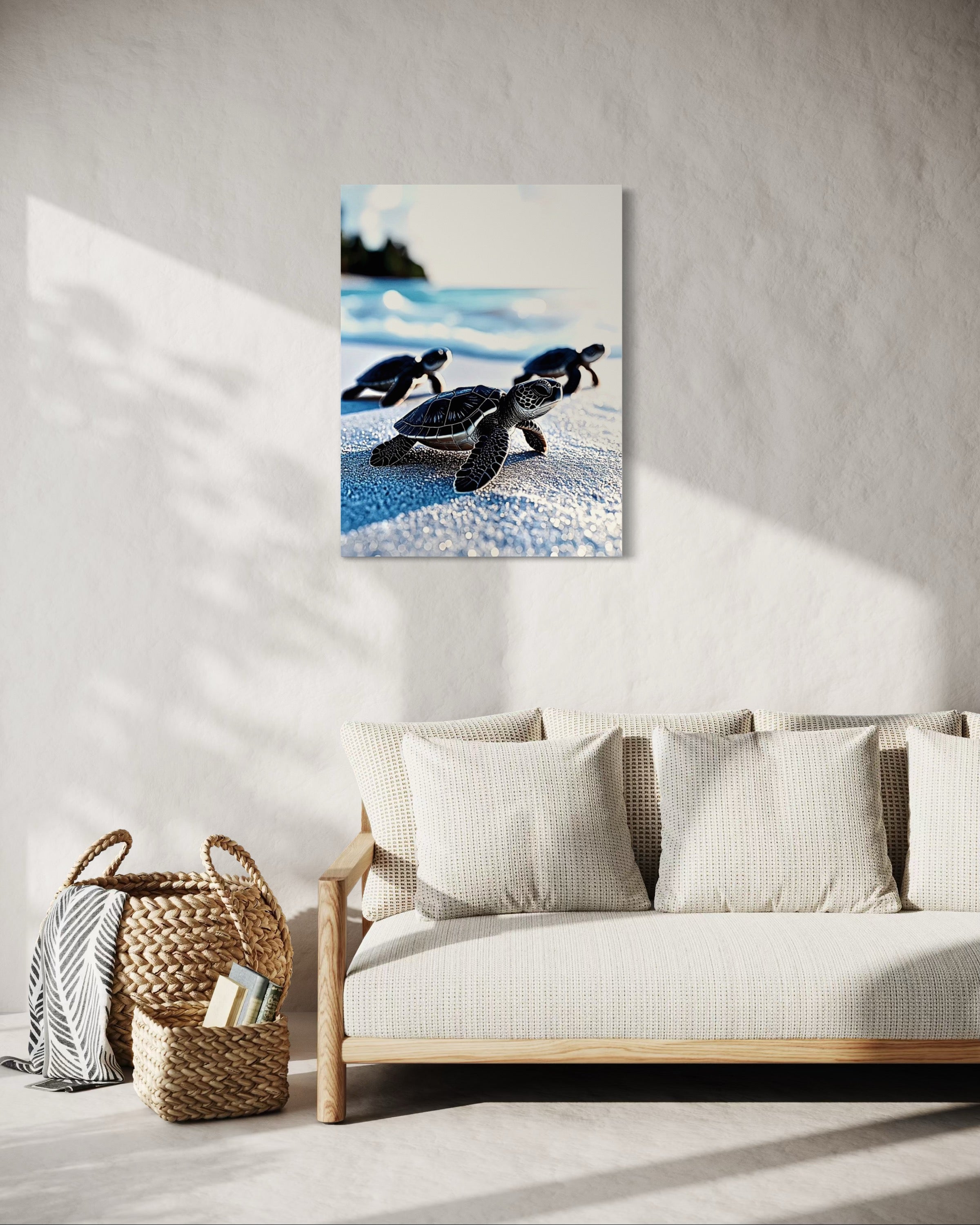 Baby Sea Turtles Museum Print